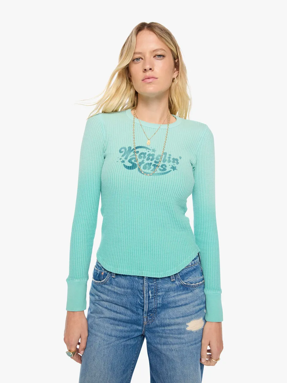 Mother The Itty Bitty Goodie Goodie Thermal Wranglin Stars