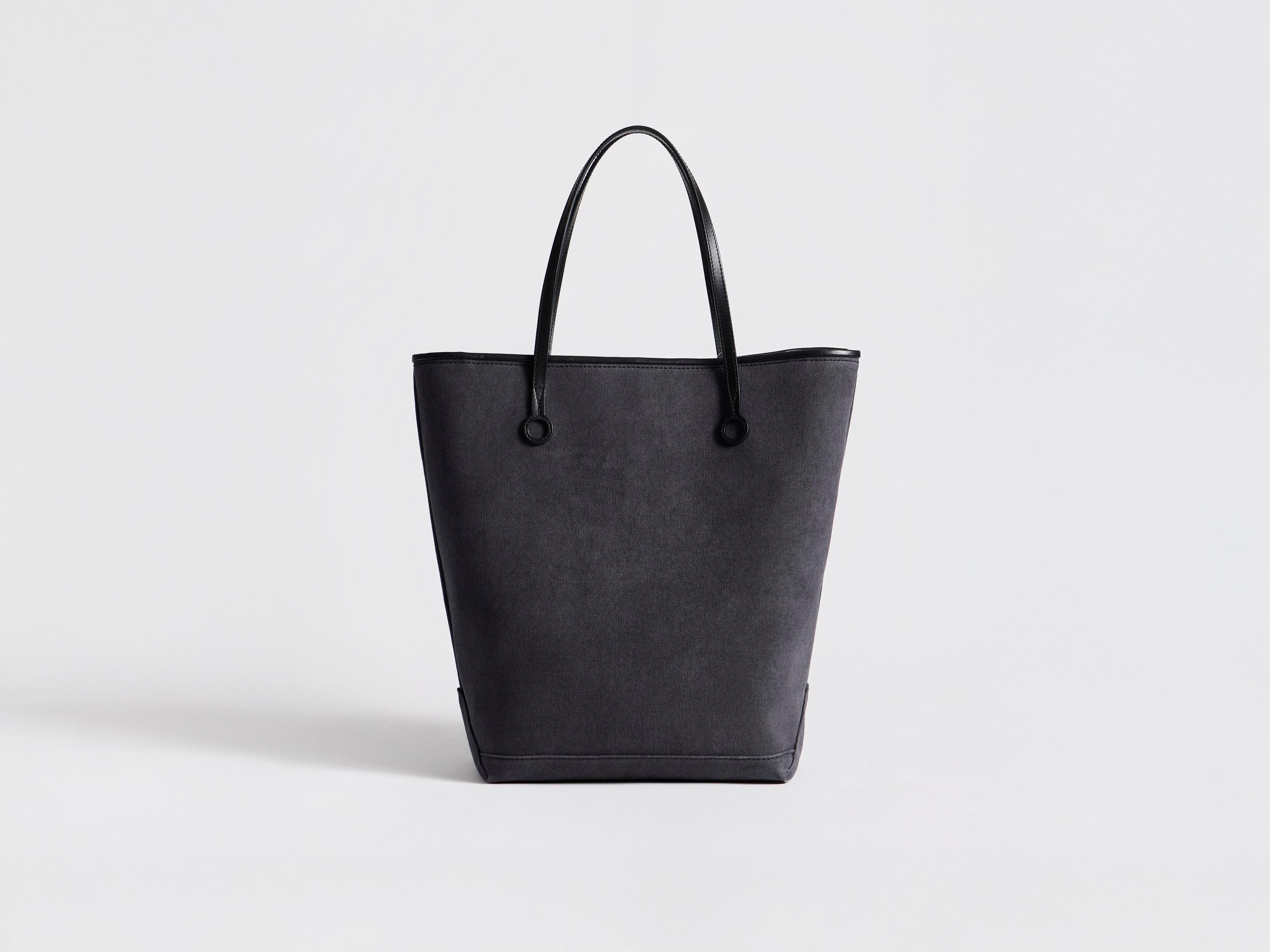 J.W.Anderson Large Anchor Canvas Tote Tasche Navy O/S Leder