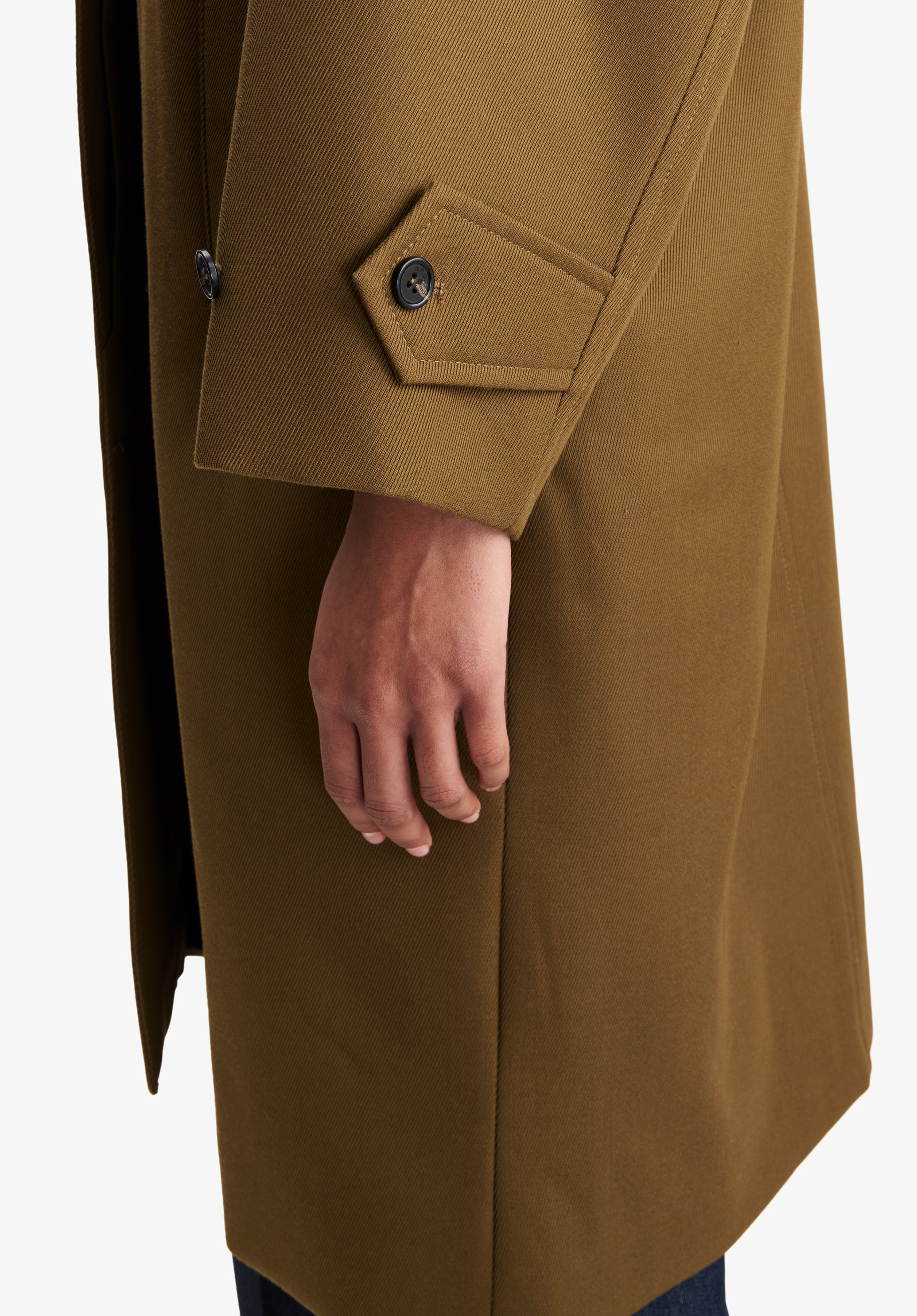 A.P.C. Mac Khaki Wolle Wasserabweisend Größe 38