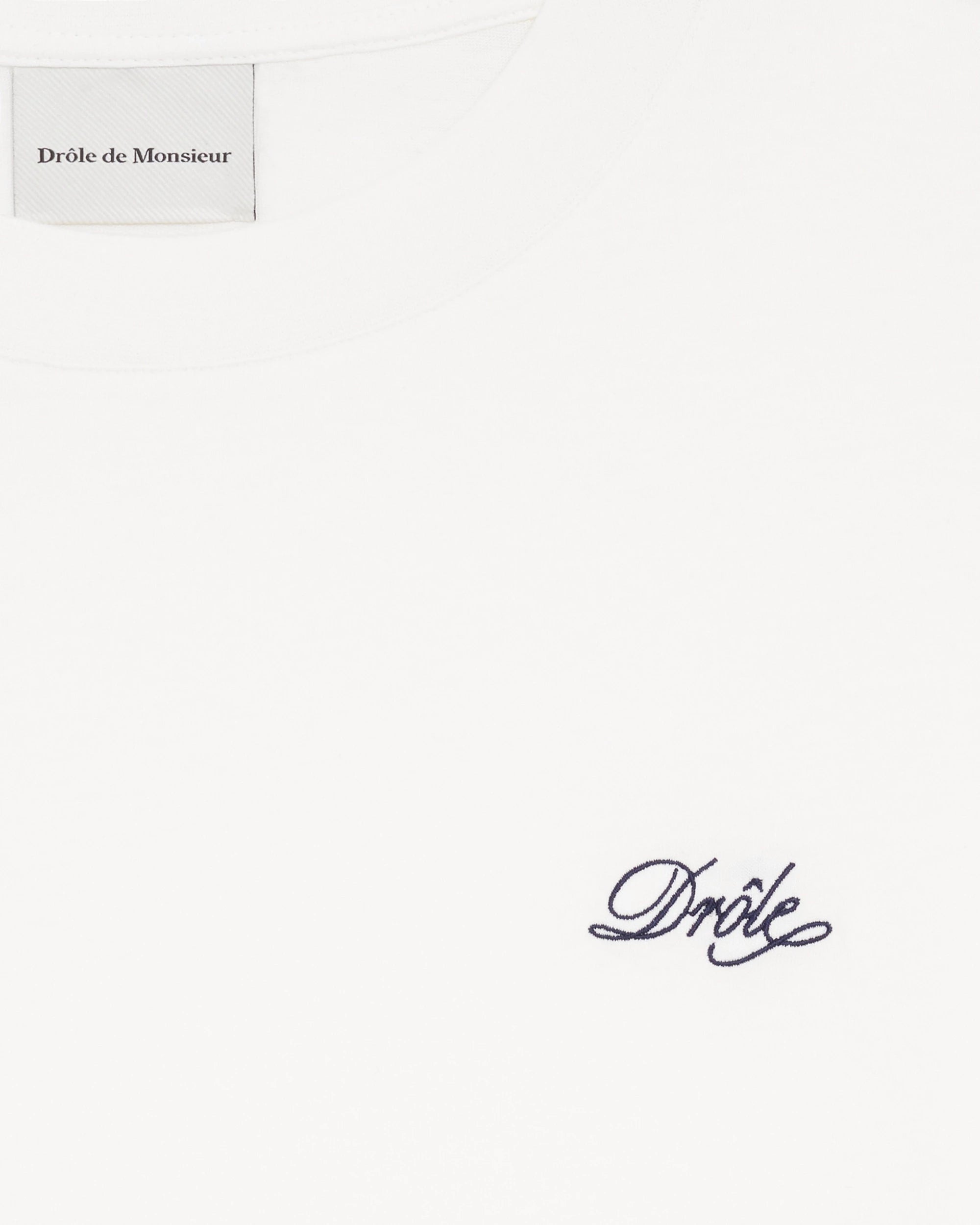Drôle De Monsieur Belissima T-Shirt off-white Baumwolle Print