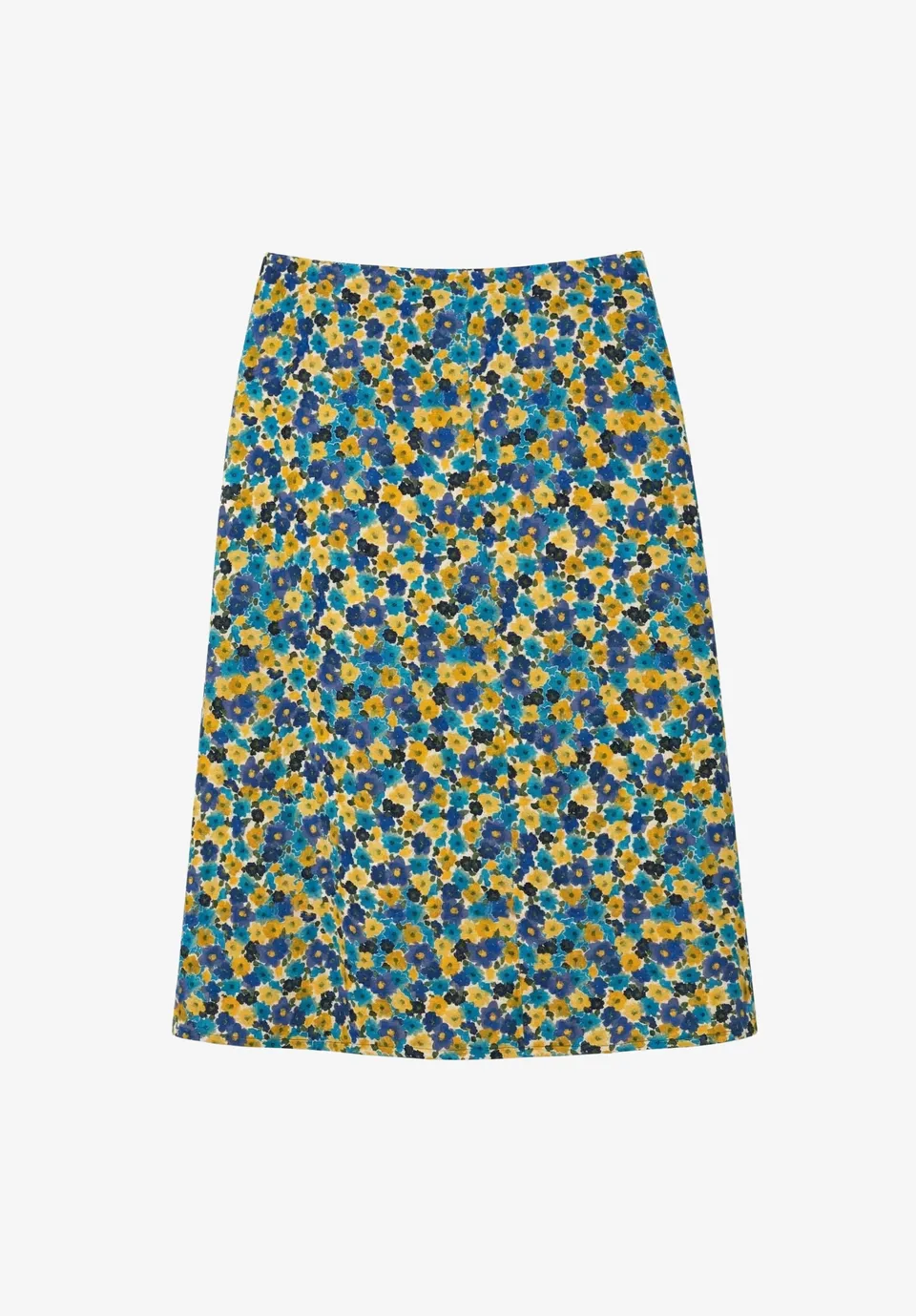 A.P.C. Viskoserock Blumenmuster wadenlang Gr. 36
