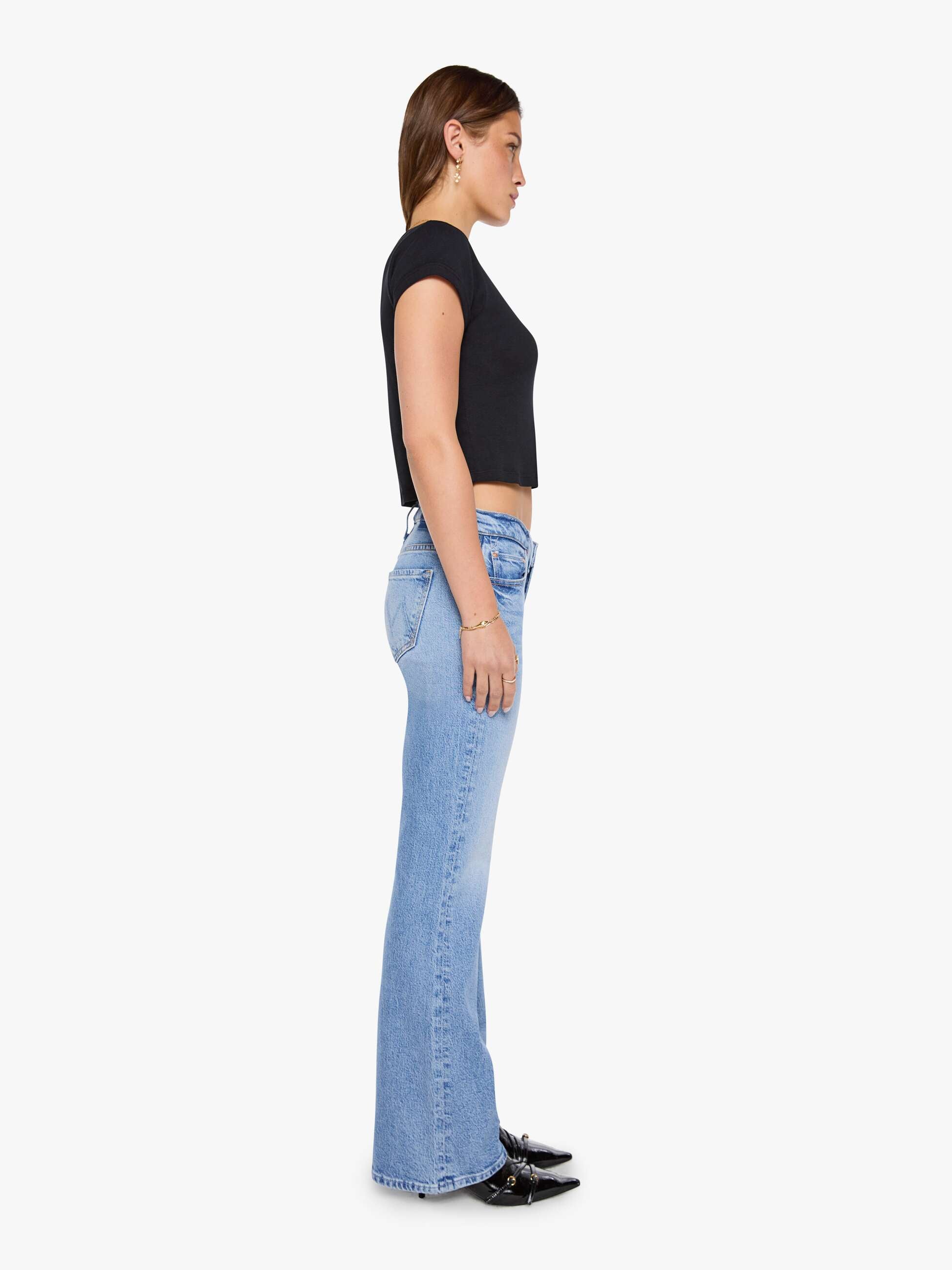 Mother The Jinx Sneak Jeans Sow Surreal Bootcut