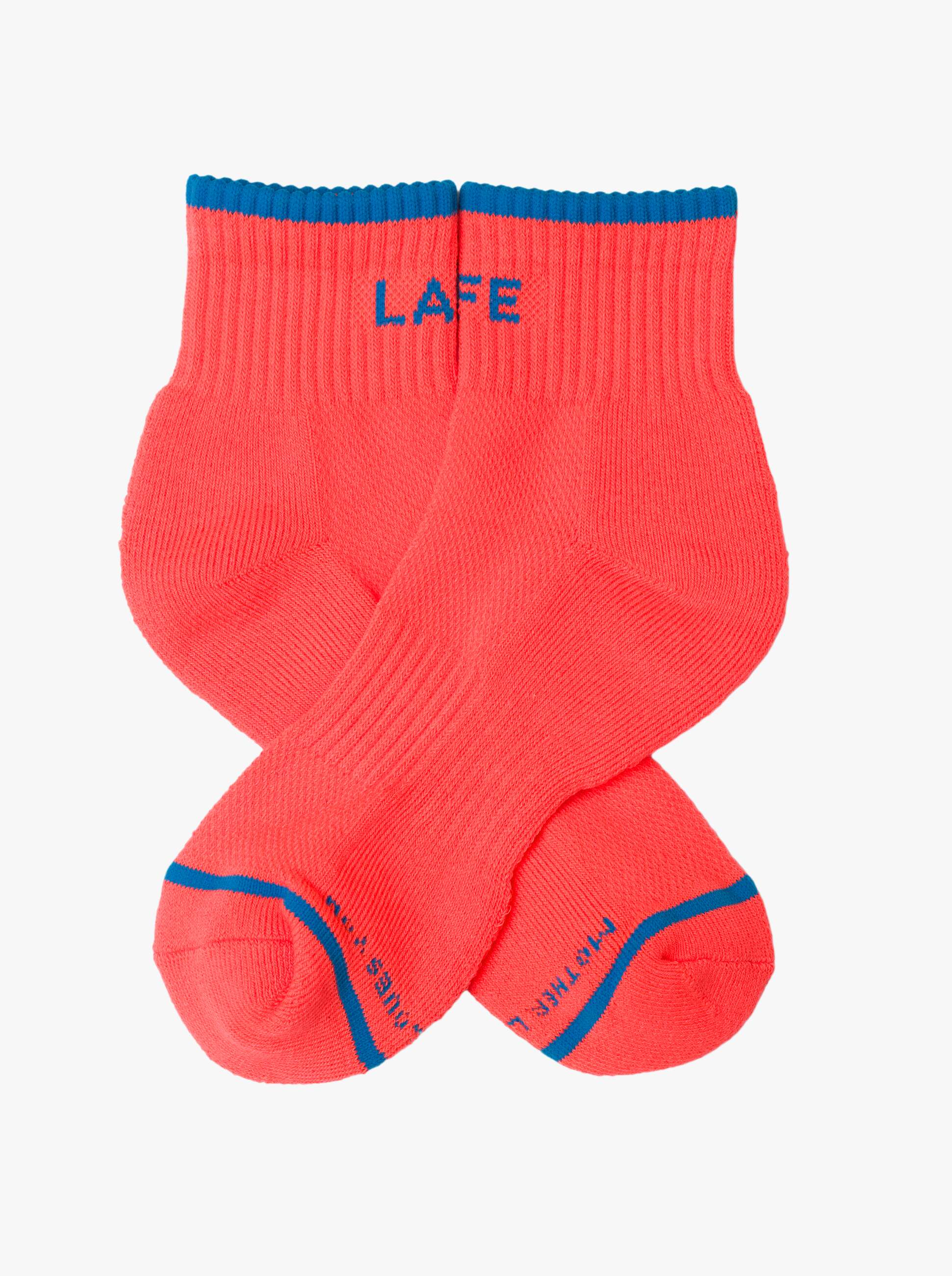 Mother Baby Steps Ankle Socken Lake Life Neonorange