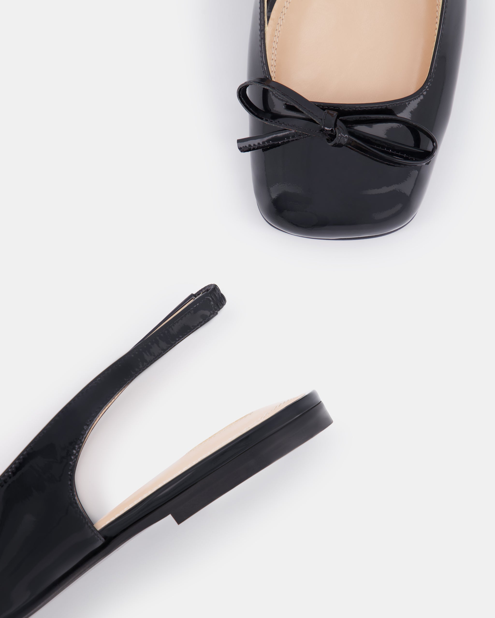Nodaleto Bulla Node SB 5 Ballerina Schwarz Lack 5mm