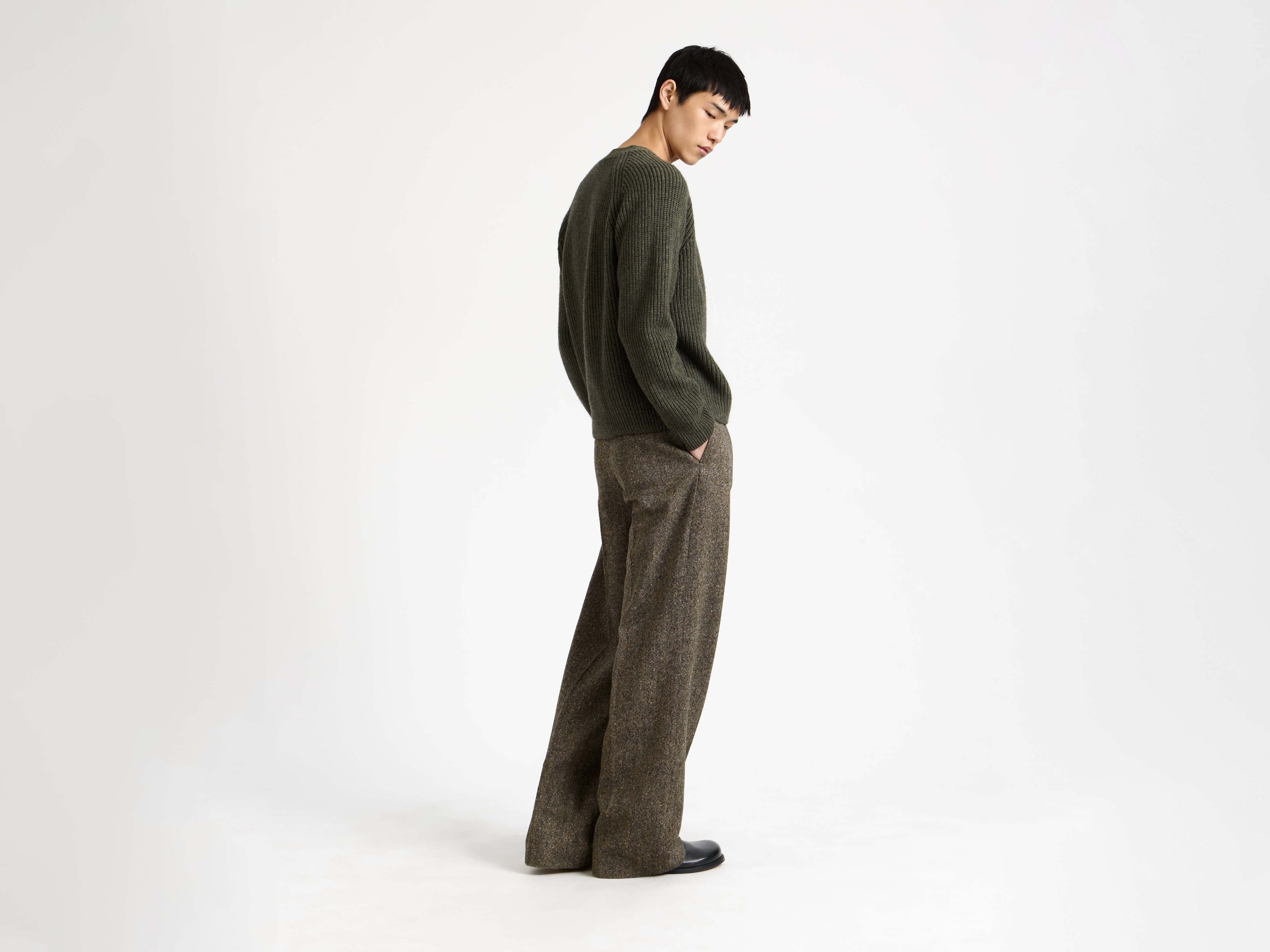 J.W.Anderson V-Neck Cardigan Strickjacke Herren Hunter Green M