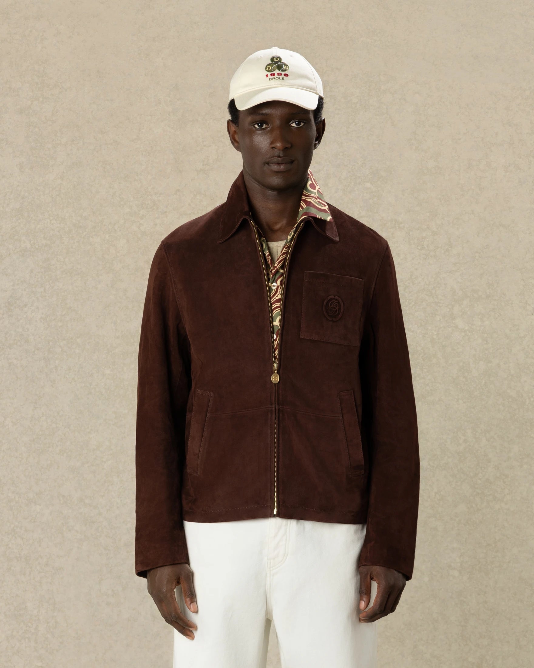 Drôle De Monsieur Drôle 1990 Cap off-white Baumwolle