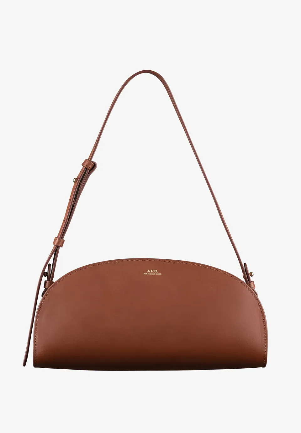 A.P.C. Demi-Lune Shoulder Tasche mit Riemen