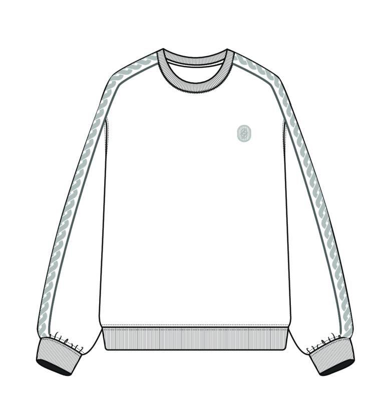Drôle De Monsieur Le Sweatshirt Tresses Sweatshirt Baumwolle