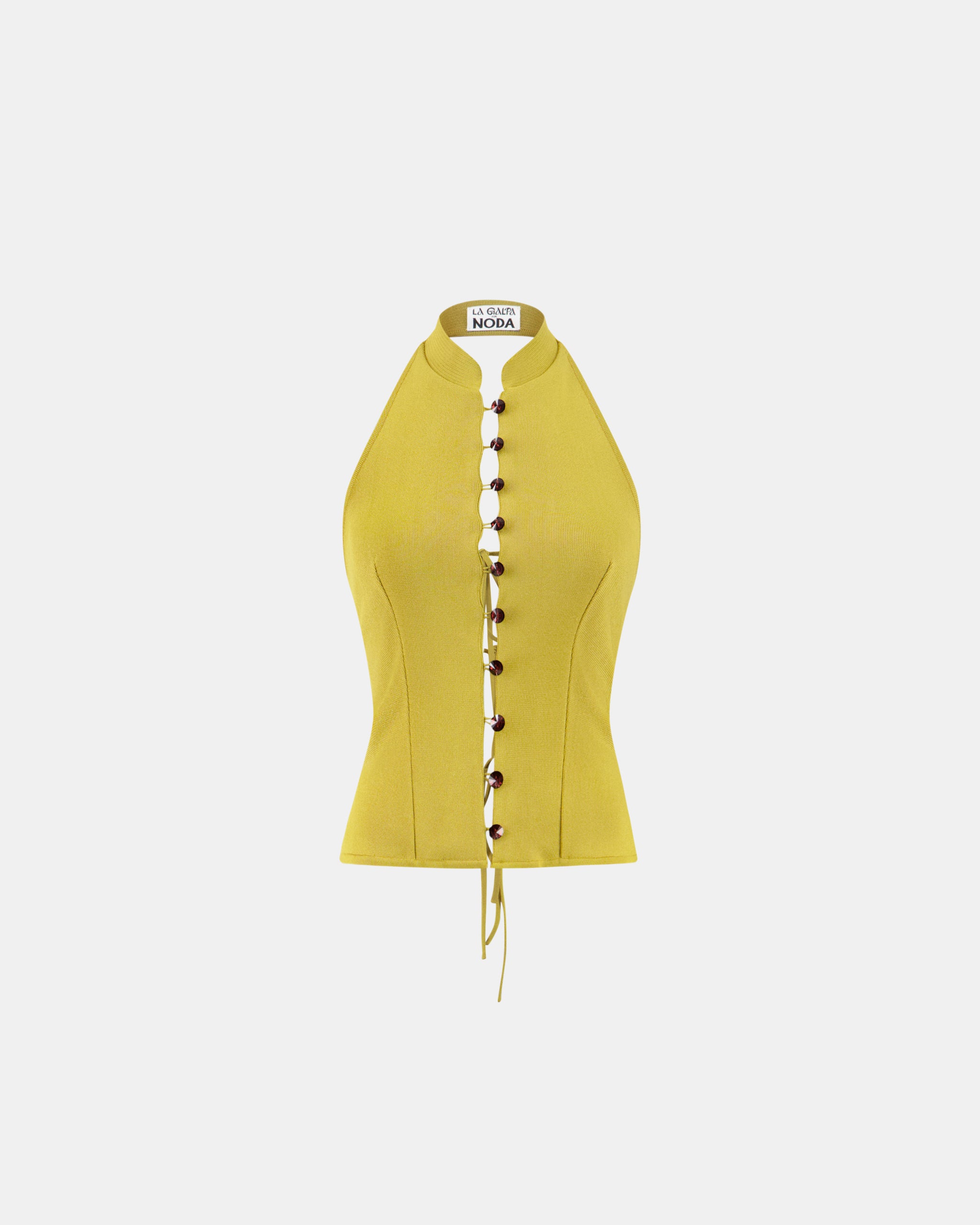 Nodaleto La Galpa Top Sunlight Gold Viskose