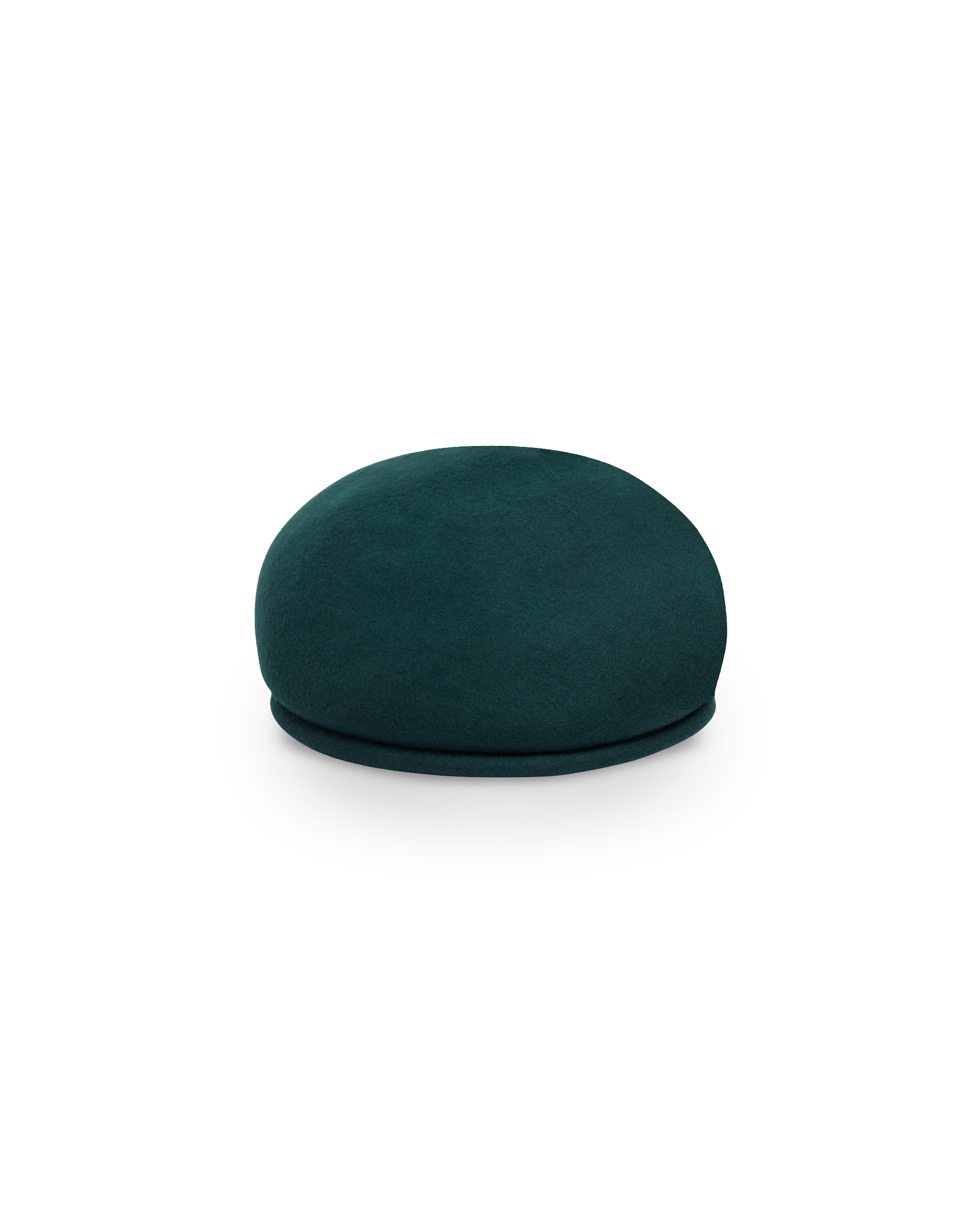 Drôle De Monsieur Le Béret Drôle Baskenmütze Dunkelgrün Wolle