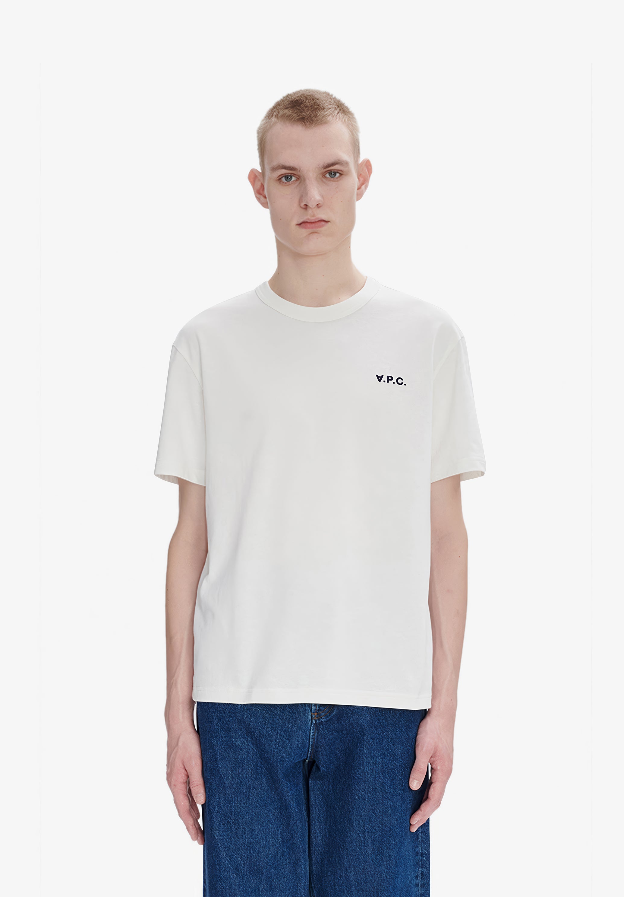 A.P.C. Boxy Petit VPC T-Shirt Bio-Baumwolle Größe M