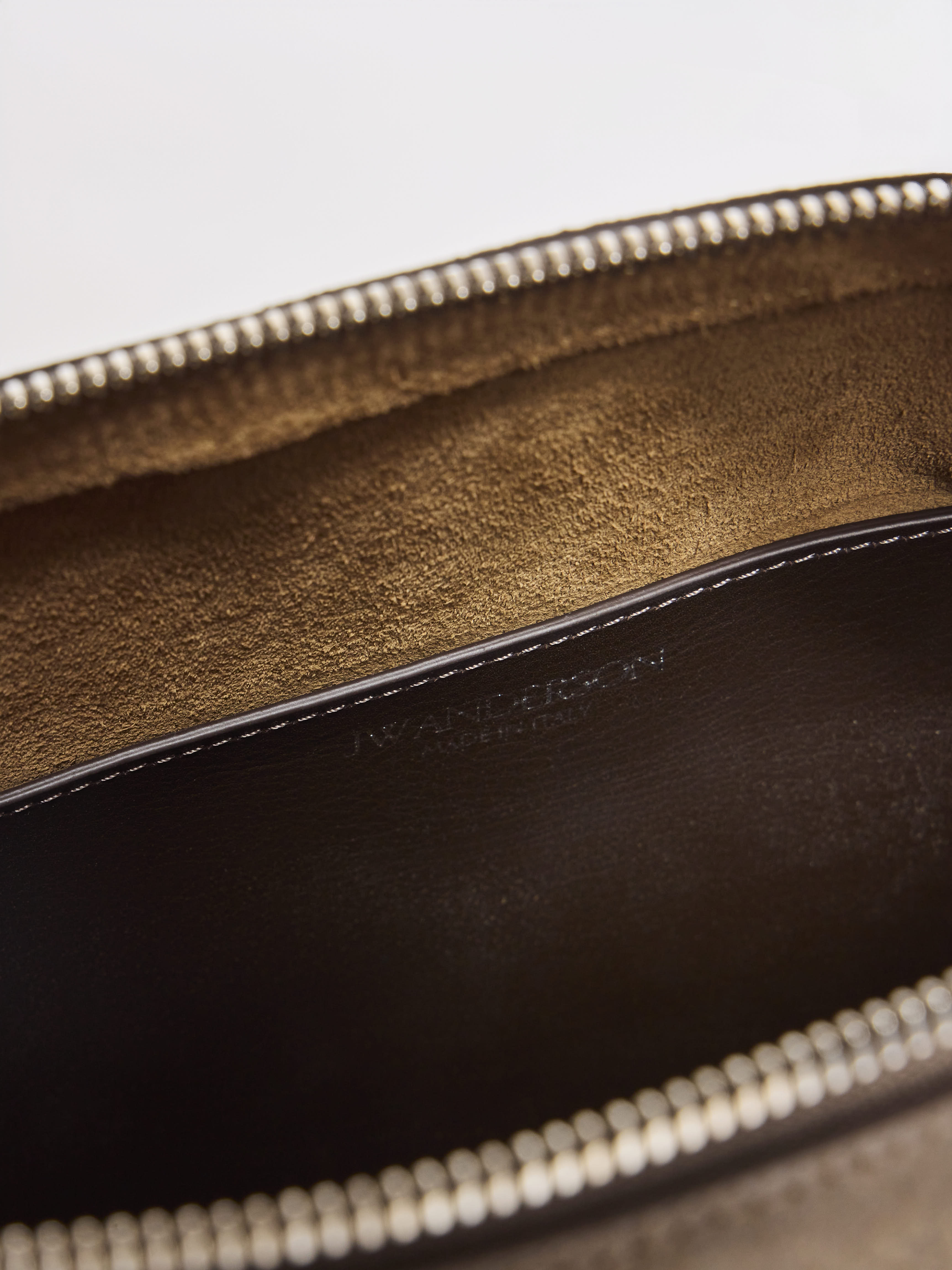 J.W.Anderson Bags Medium Loafer Bag Taupe Kalbsleder