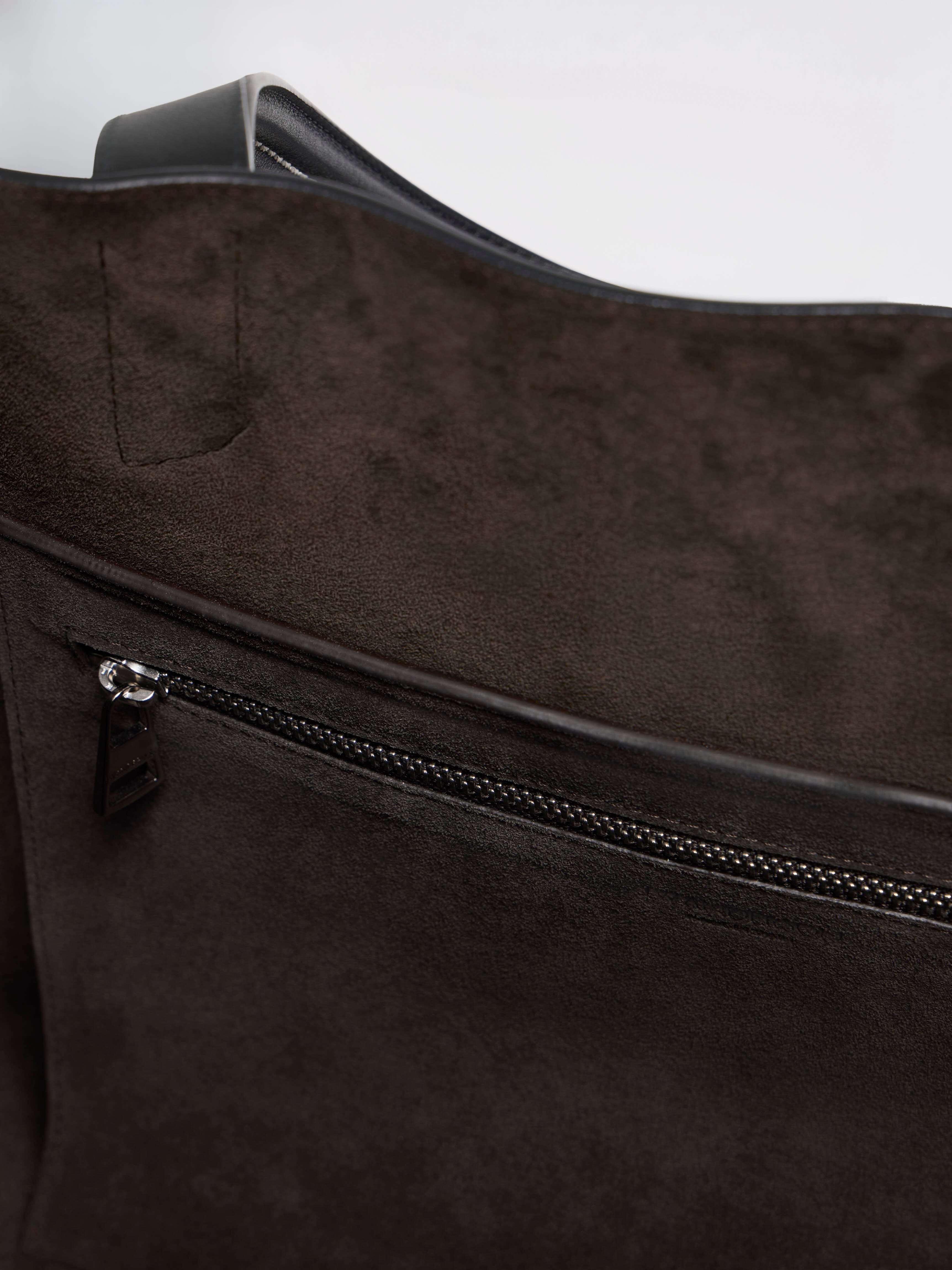 J.W.Anderson Loafer Cabas Tasche Schwarz Leder