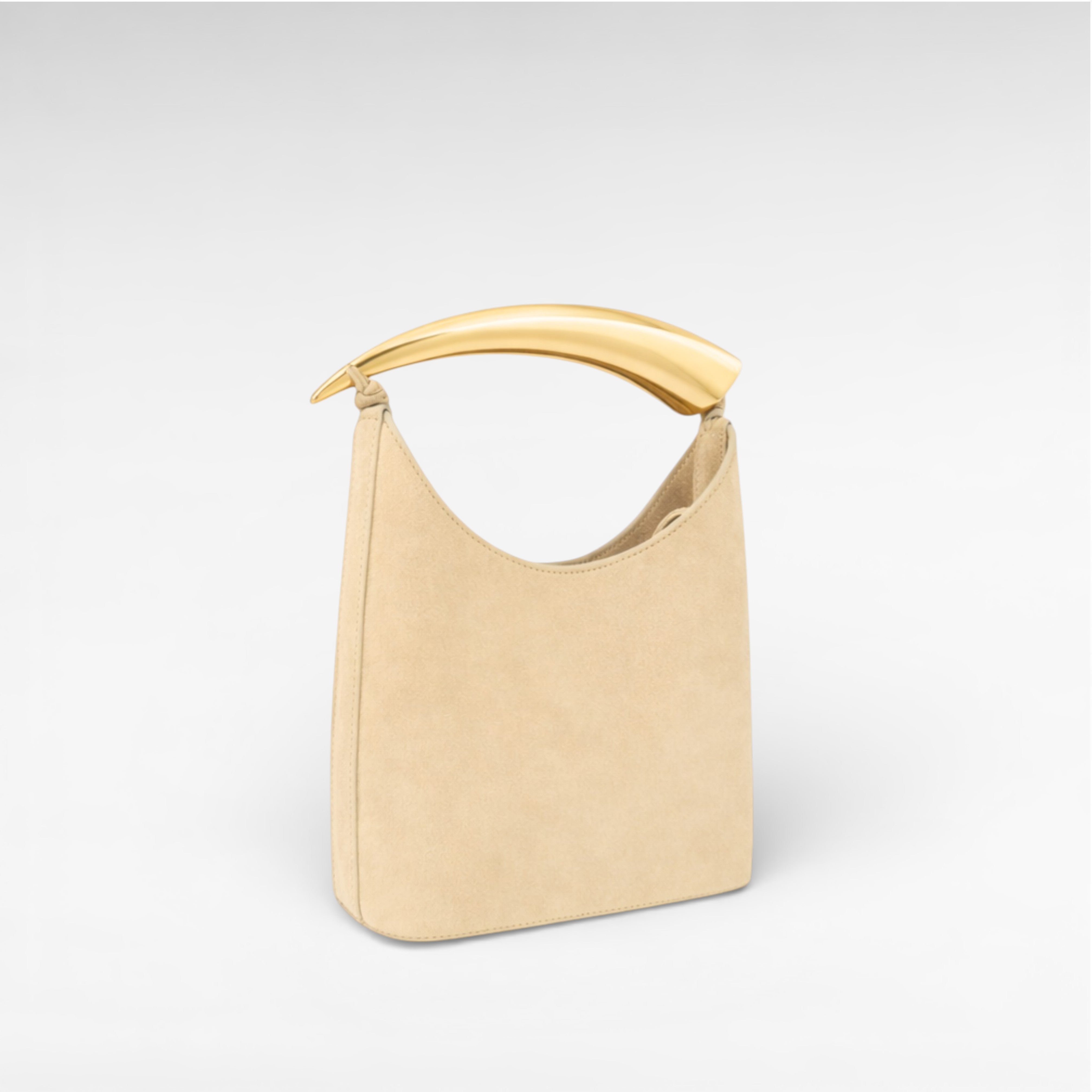 Gedebe Blake Medium Wildleder Handtasche 24 cm