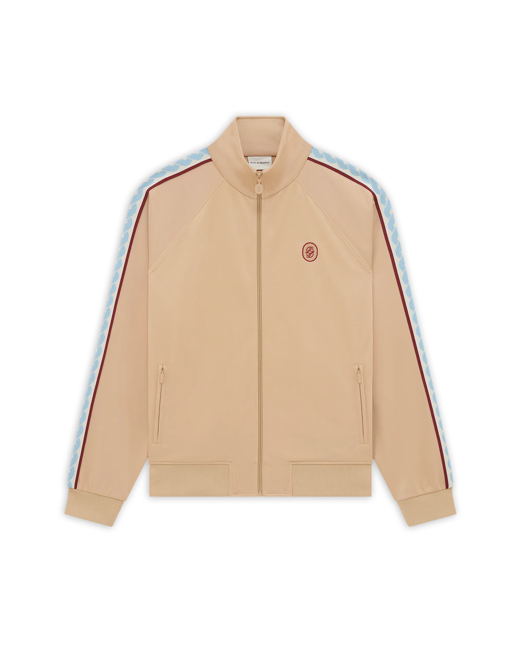 Drôle De Monsieur Tracksuit H-SJ007 Trainingsjacke Beige