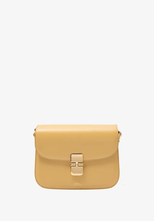 A.P.C. Bags Grace Small Tasche gelb Leder