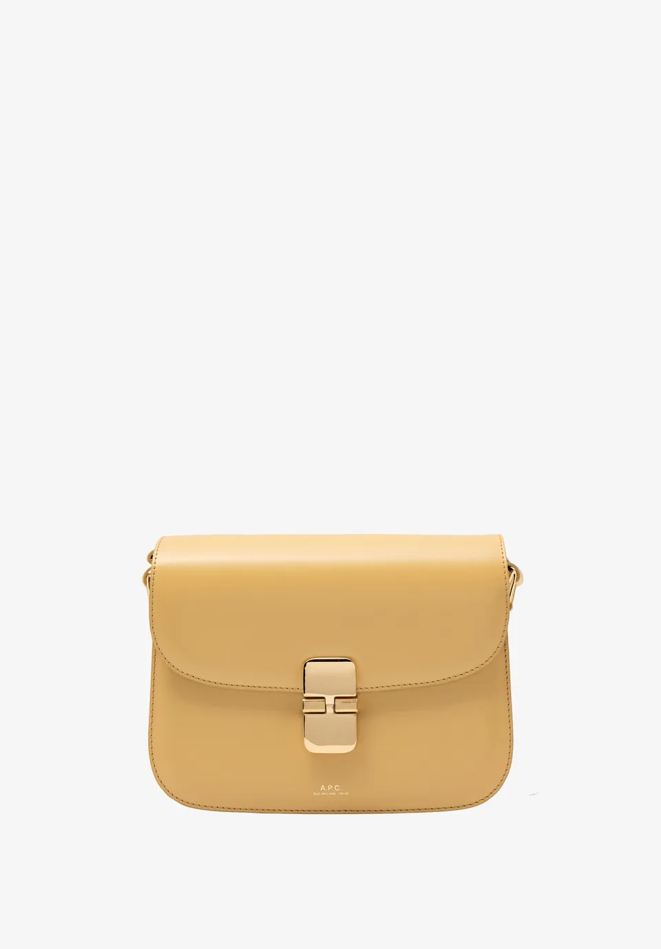 A.P.C. Bags Grace Small Tasche gelb Leder