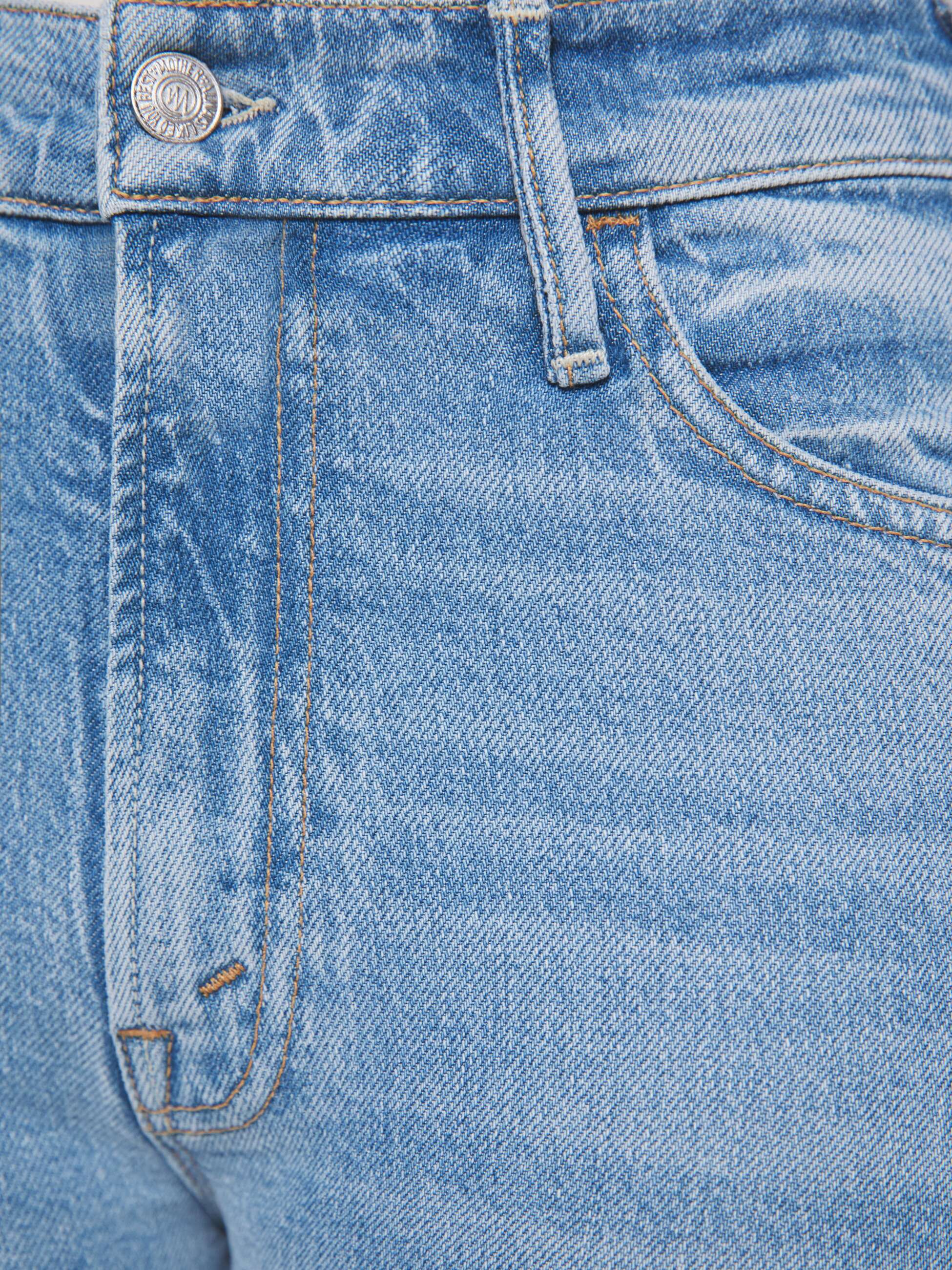 MOTHER Lil Hustler Petite Jeans Sow Surreal Hellblau