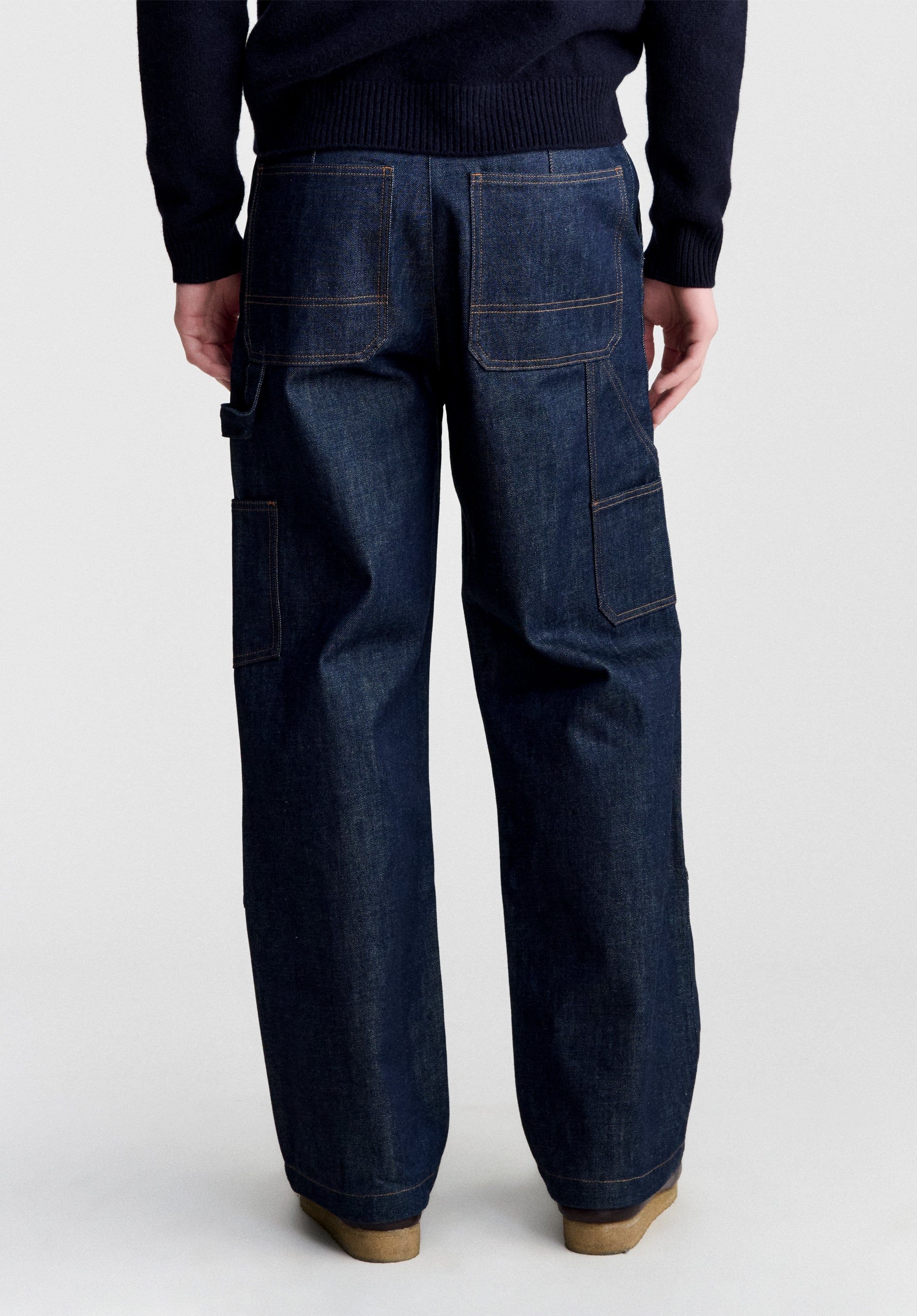 A.P.C. Don Jeans Herrenhose Gr. 30 Bio-Baumwolle weit