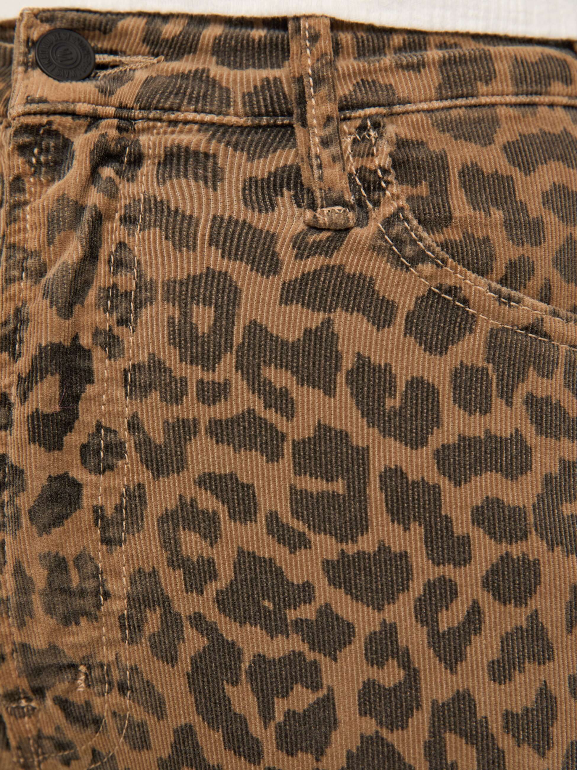 Mother Hustler Flood Jeans Leap Year Flare Cord Leo