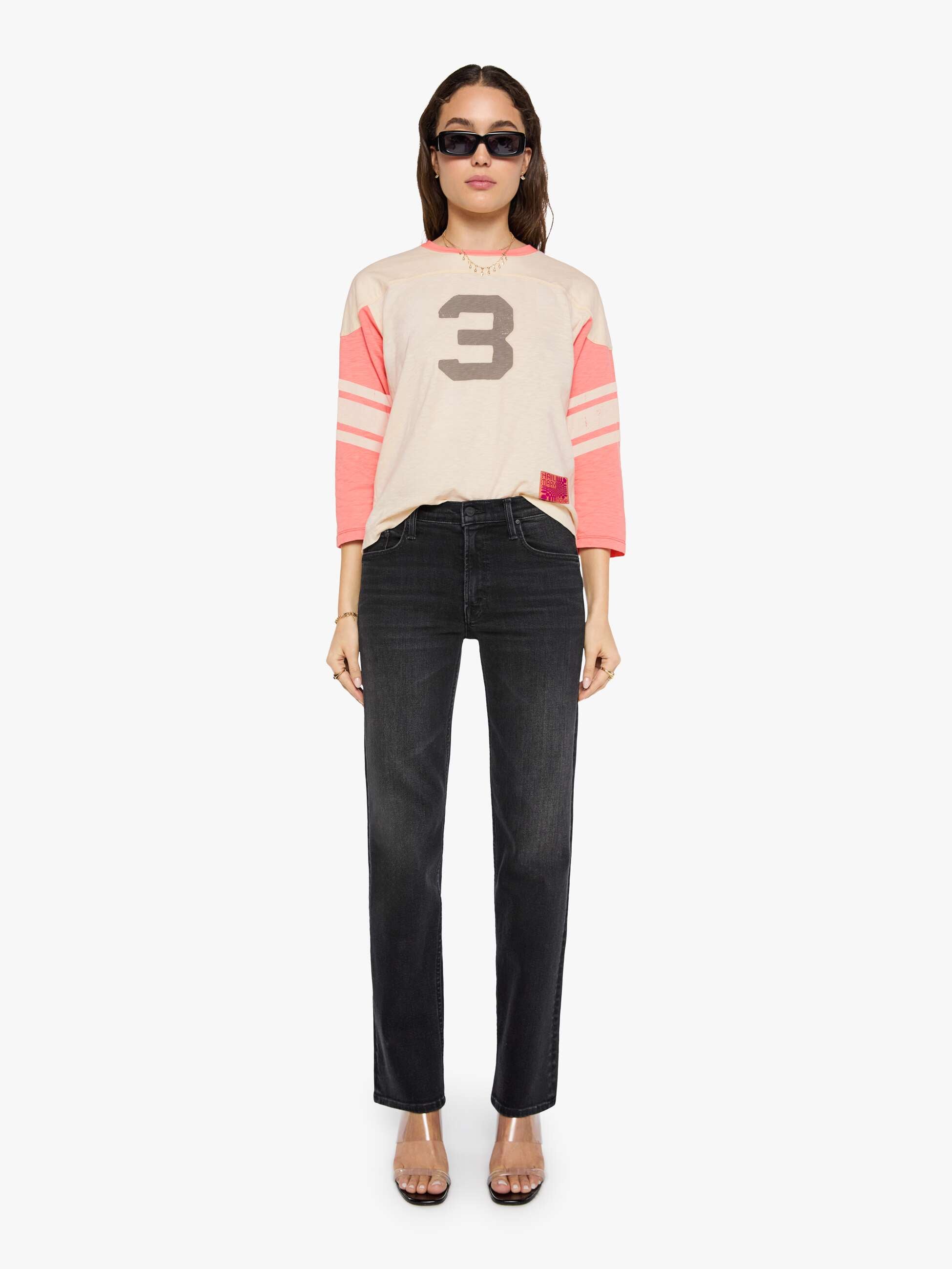 Mother 3Qtr Outfielder Shirt Desert Flower