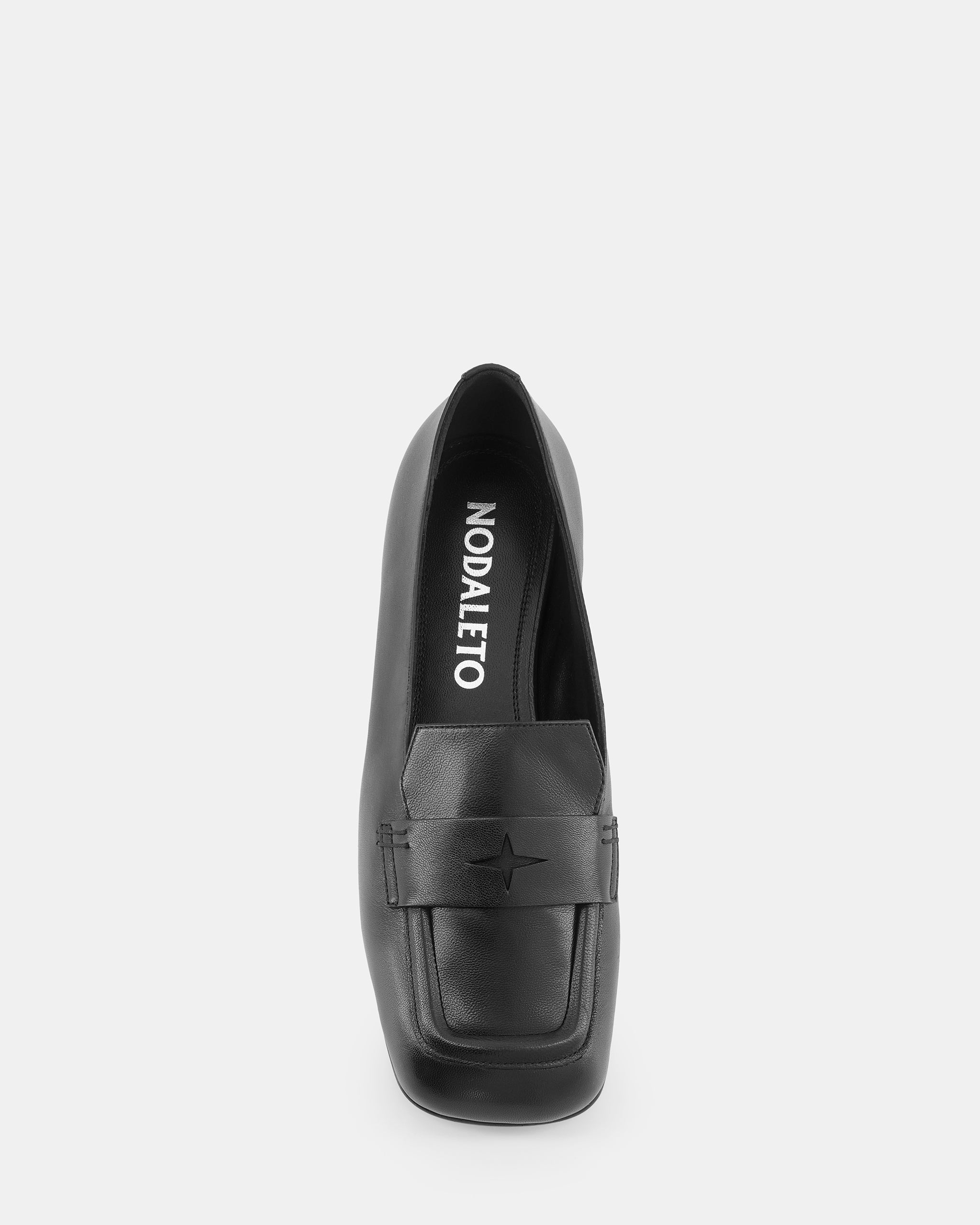 Nodaleto Bulla Cara 5 Ballerinas Black Nappa flach