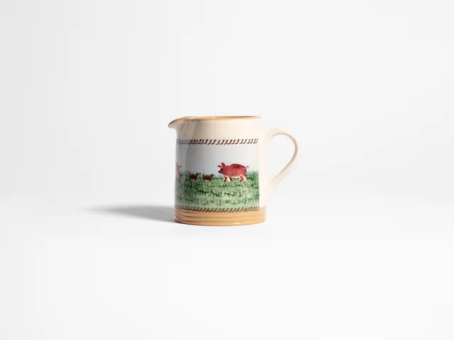 J.W.Anderson Tableware Small Cylinder Jug Krug Blau Keramik