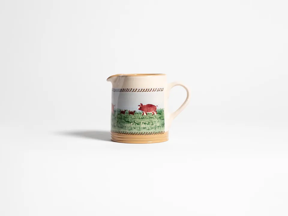 J.W.Anderson Tableware Small Cylinder Jug Krug Blau Keramik