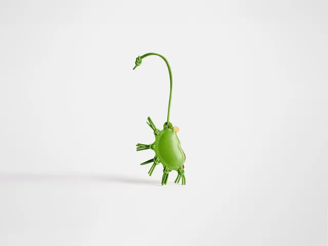J.W.Anderson Venus Fly Trap Charm Leder