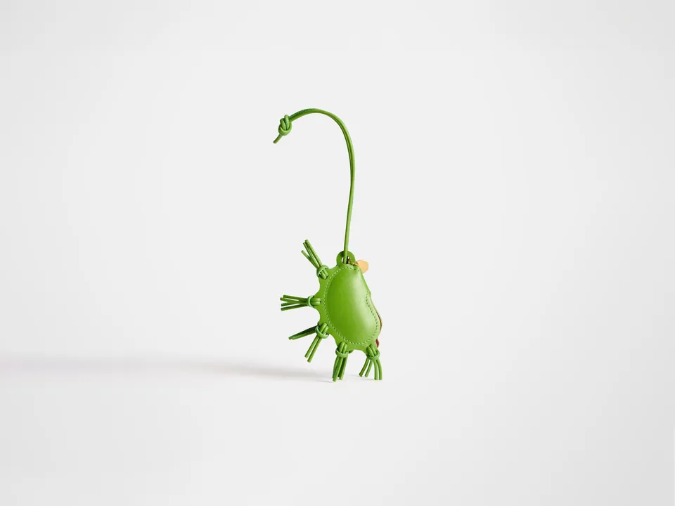 J.W.Anderson Venus Fly Trap Charm Leder