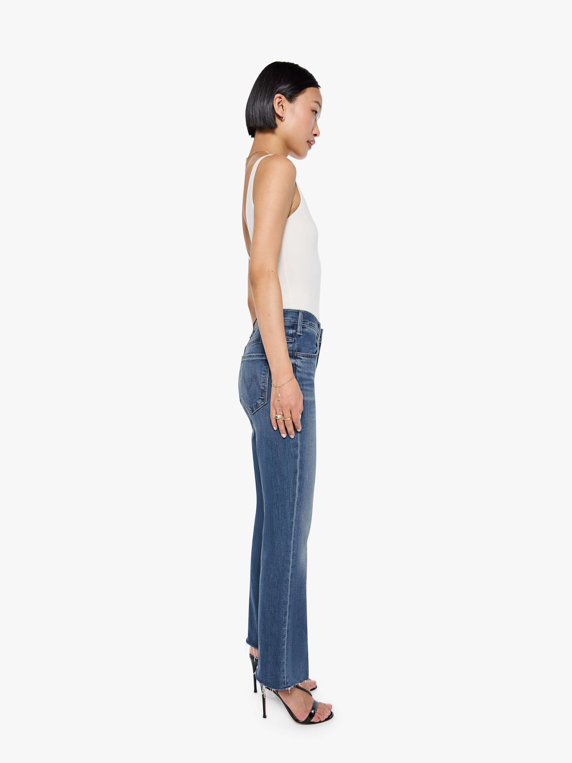 Mother Lil Hustler Petite Jeans Healing Jar Flare