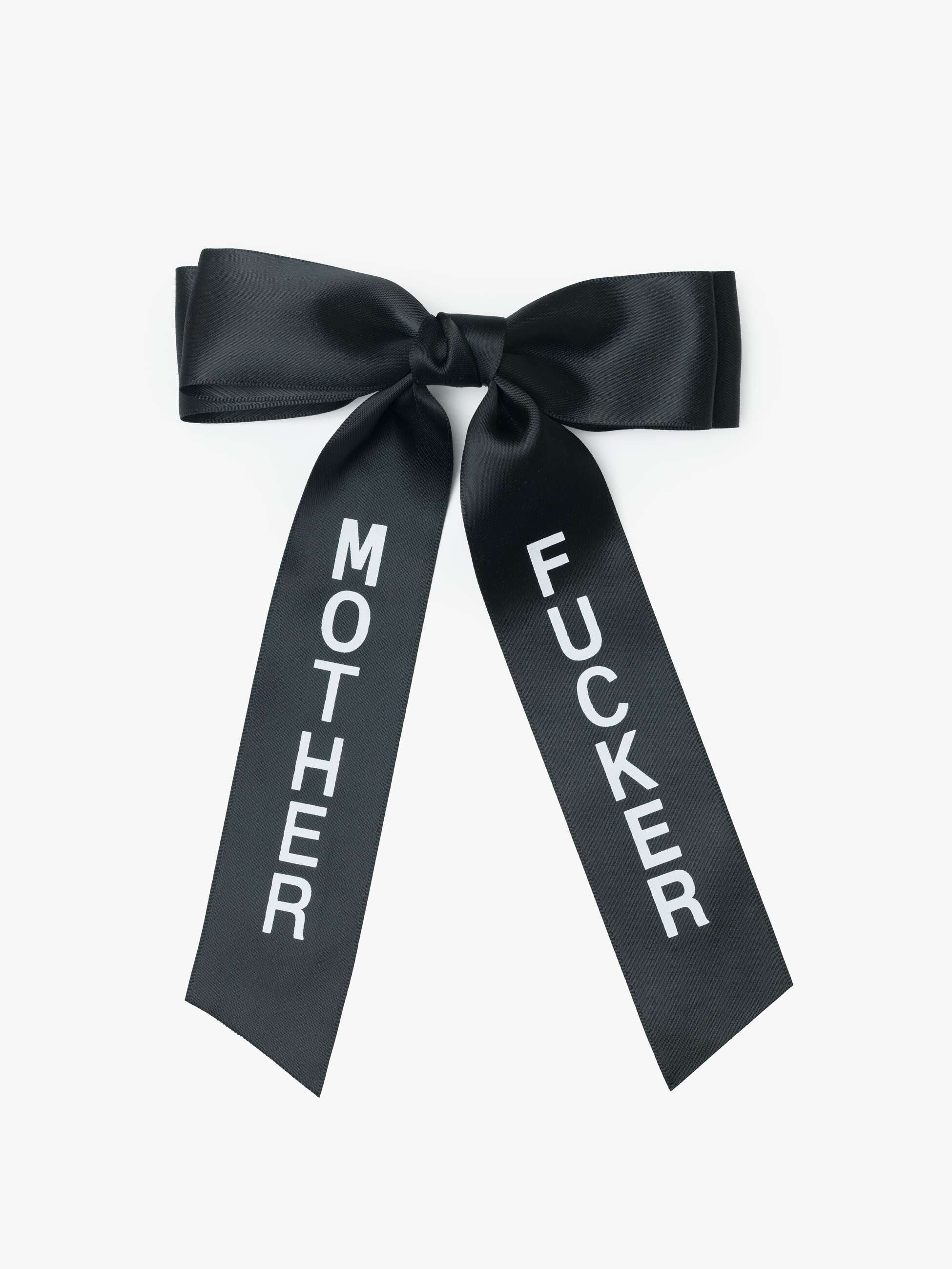 Mother The Hair Bow Haarschleife Schwarz Satin O/S
