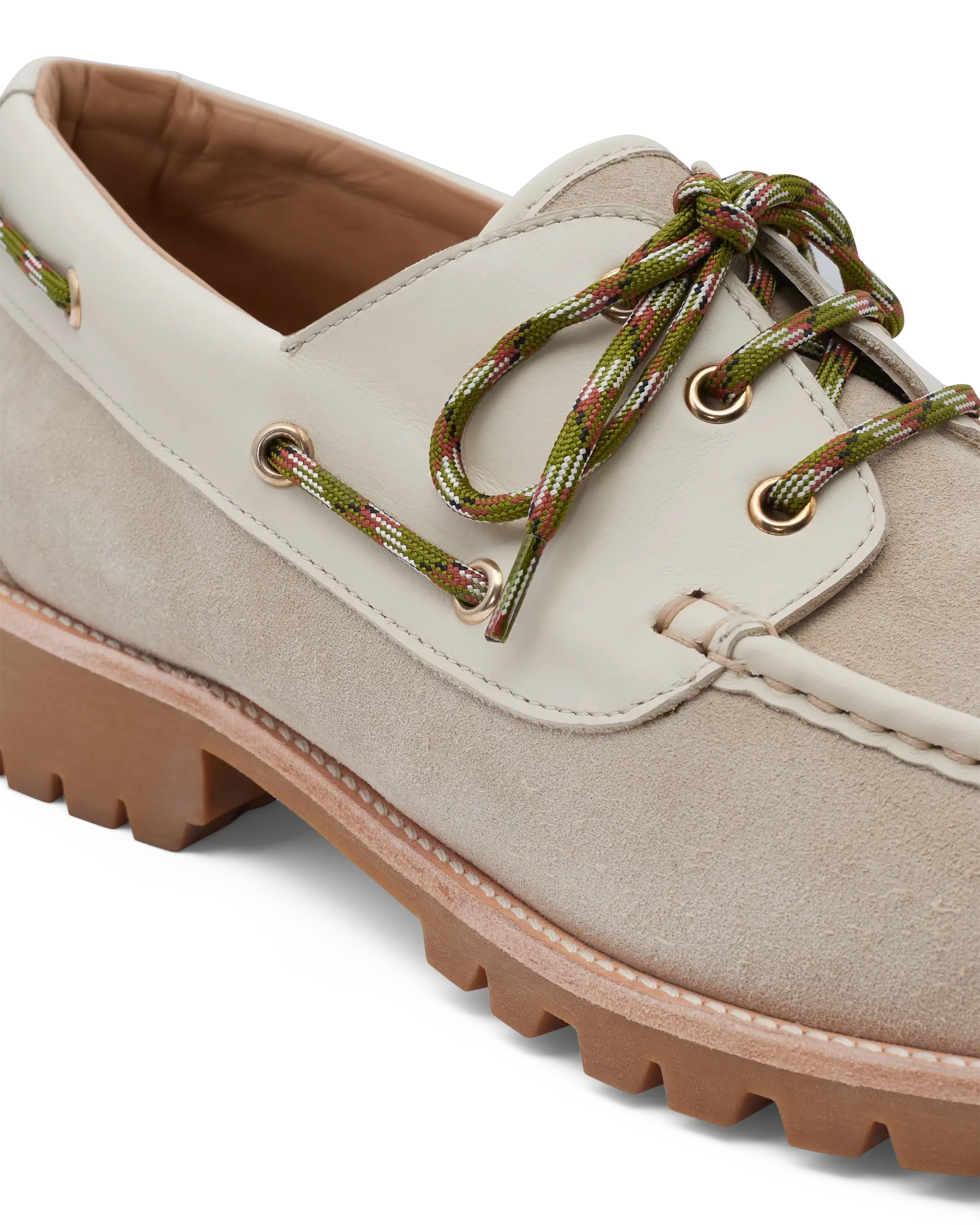 Drôle De Monsieur La Chaussure Bateau Bootsschuh Beige 43