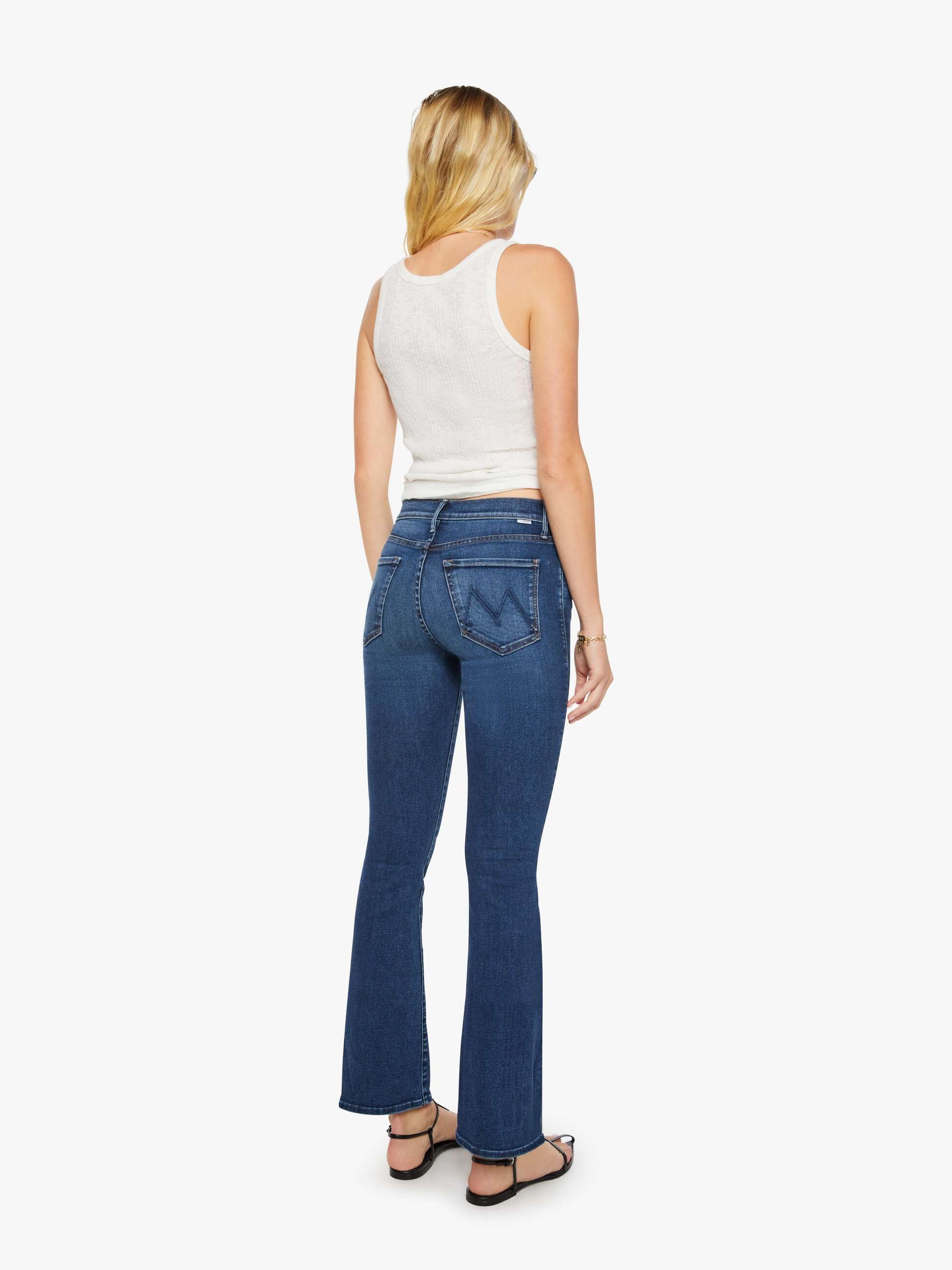 Mother The Insider Skimp Bootcut Jeans Taking Chances