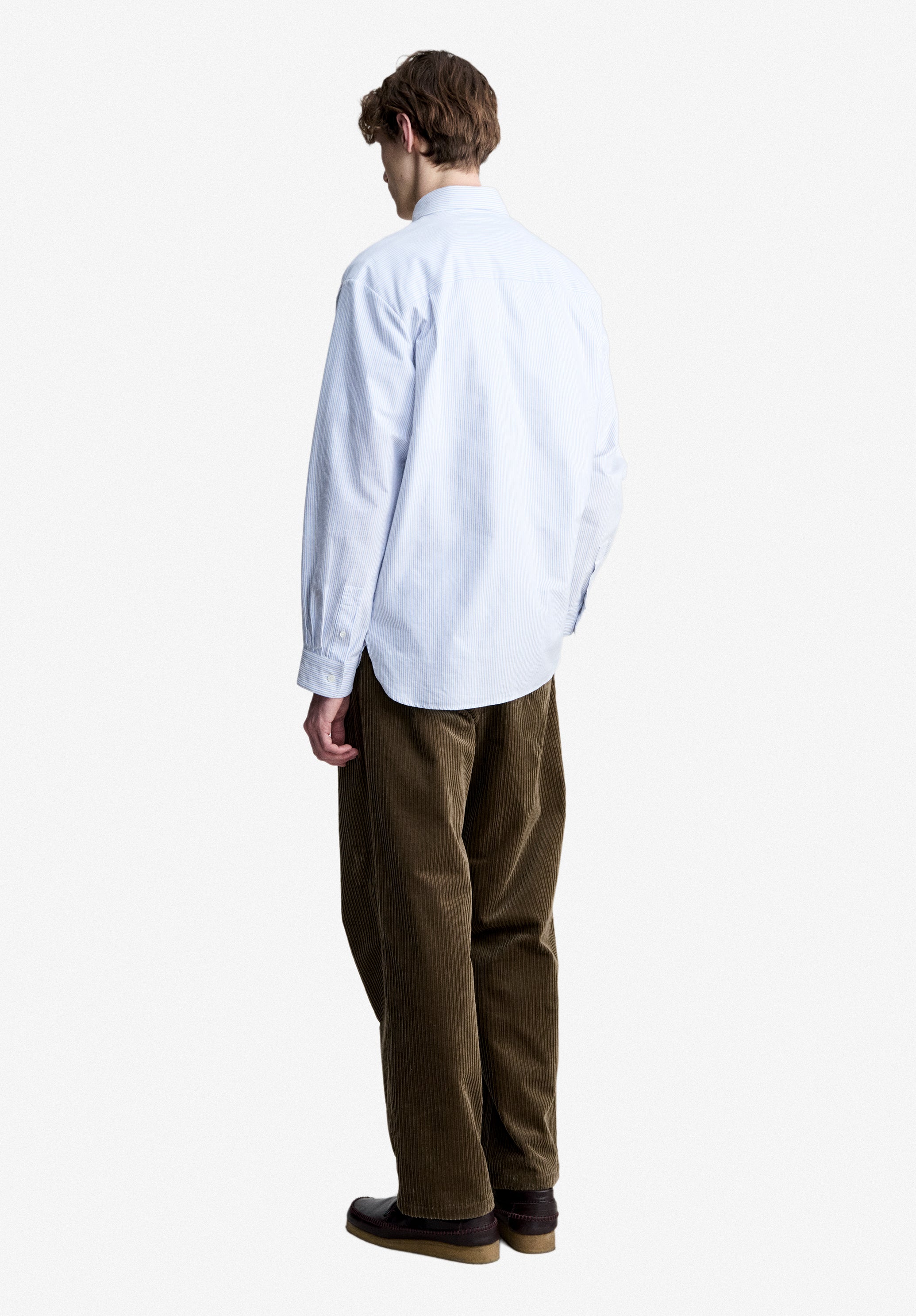 A.P.C. Oxford Hemd blau Button Down Baumwolle M