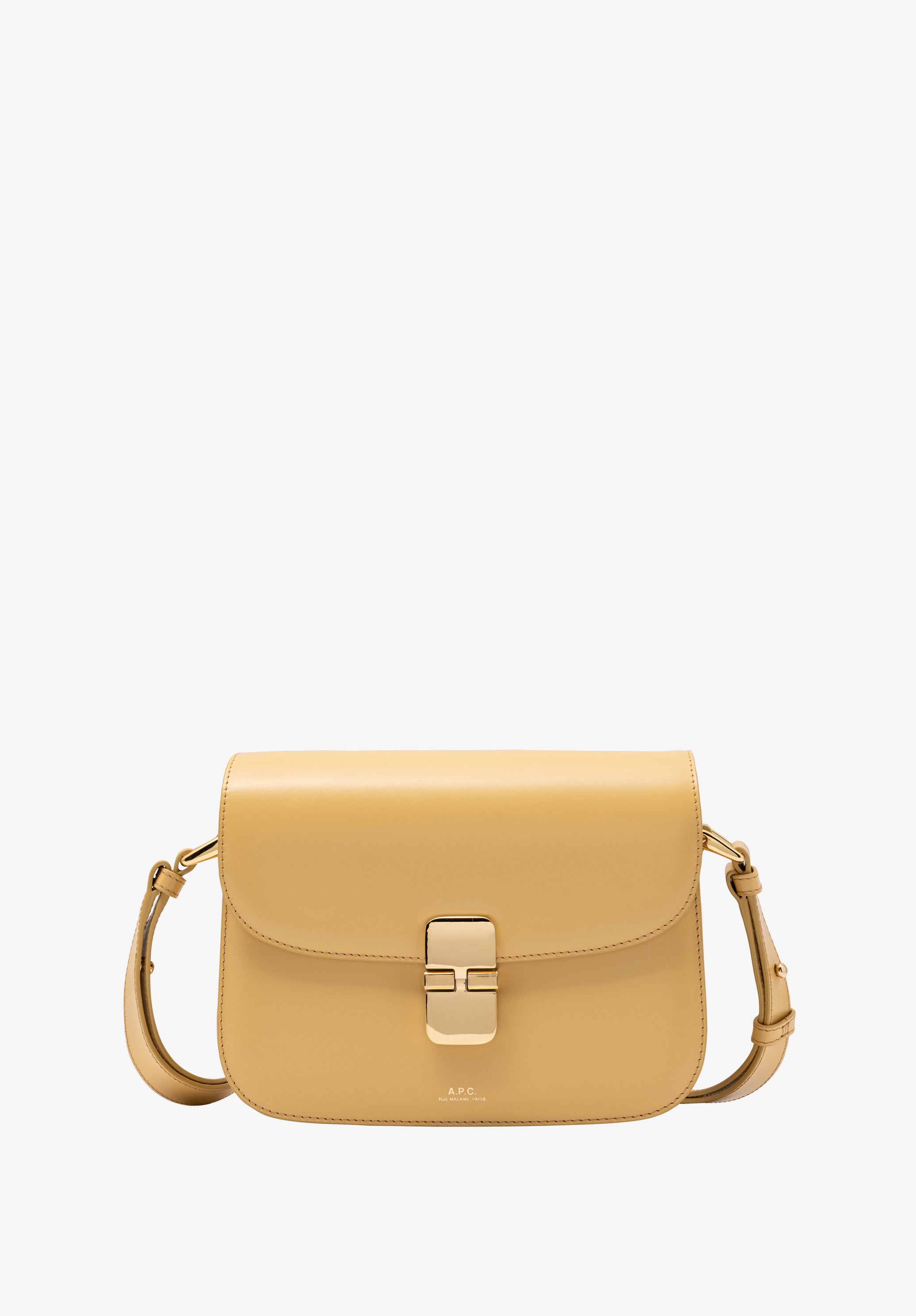 A.P.C. Bags Grace Small Tasche gelb Leder