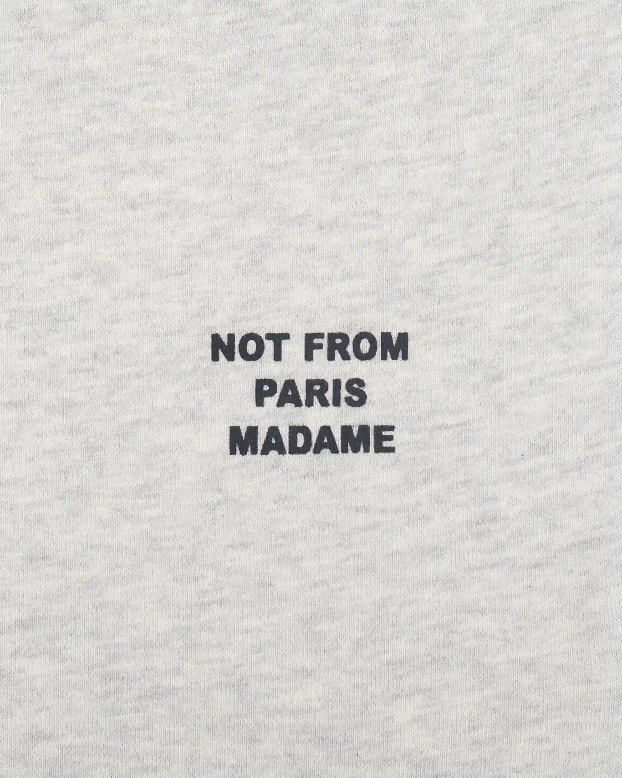 Drôle De Monsieur Slogan Fleece Joggers PERM-BP208 Jogger Grau