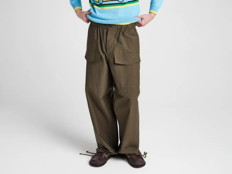 J.W.Anderson Parachute Track Pants Militärgrün Herren