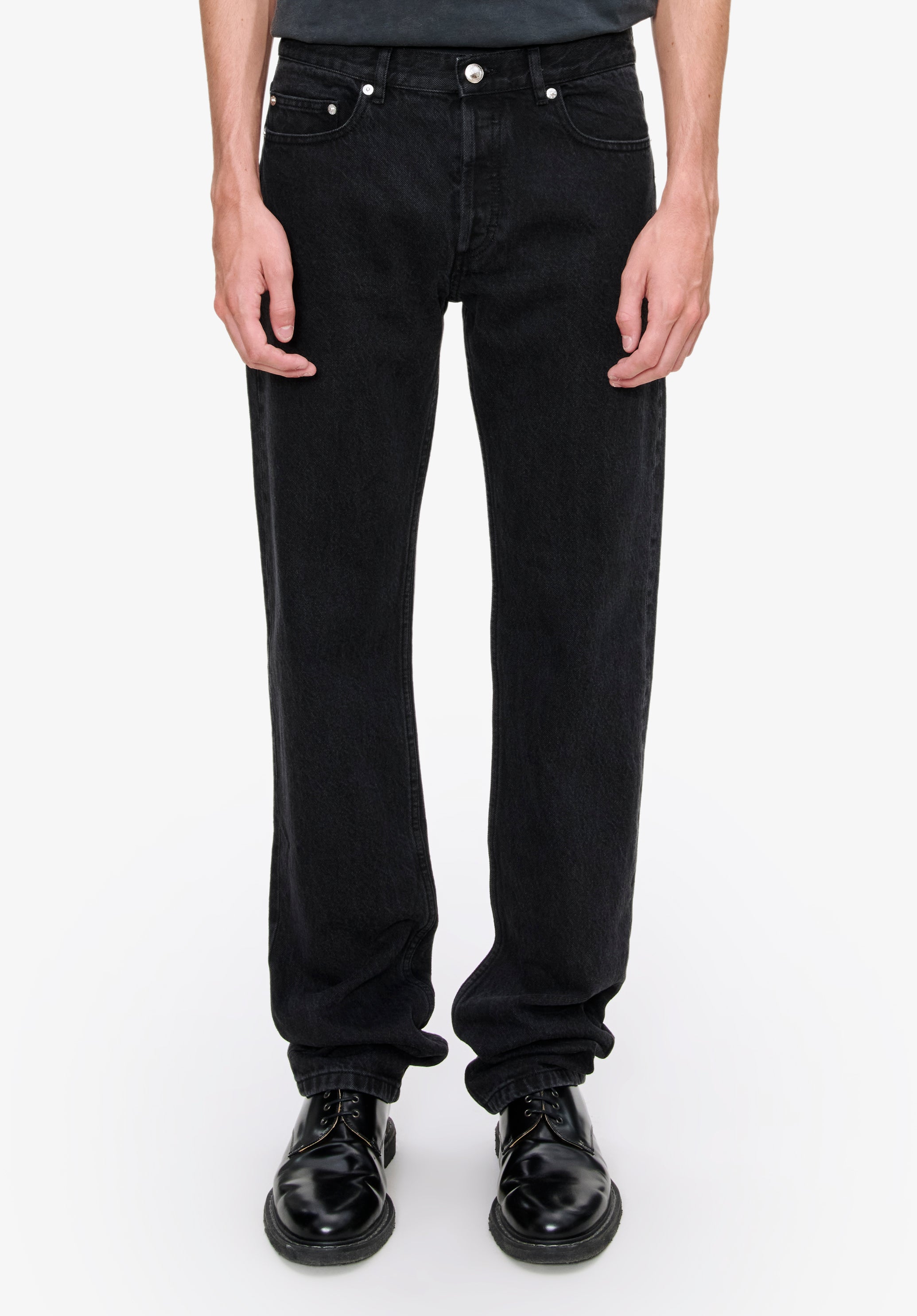 A.P.C. New Standard Jeans Herren Gerade Mittelhoch Japan-Denim
