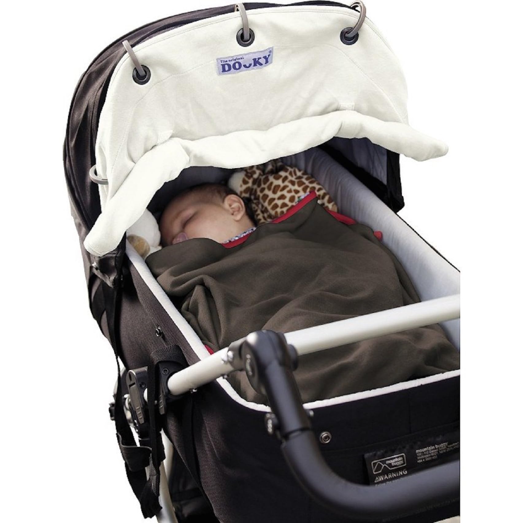 Dooky Universal Cover Sonnensegel Kinderwagen Cream UPF50+