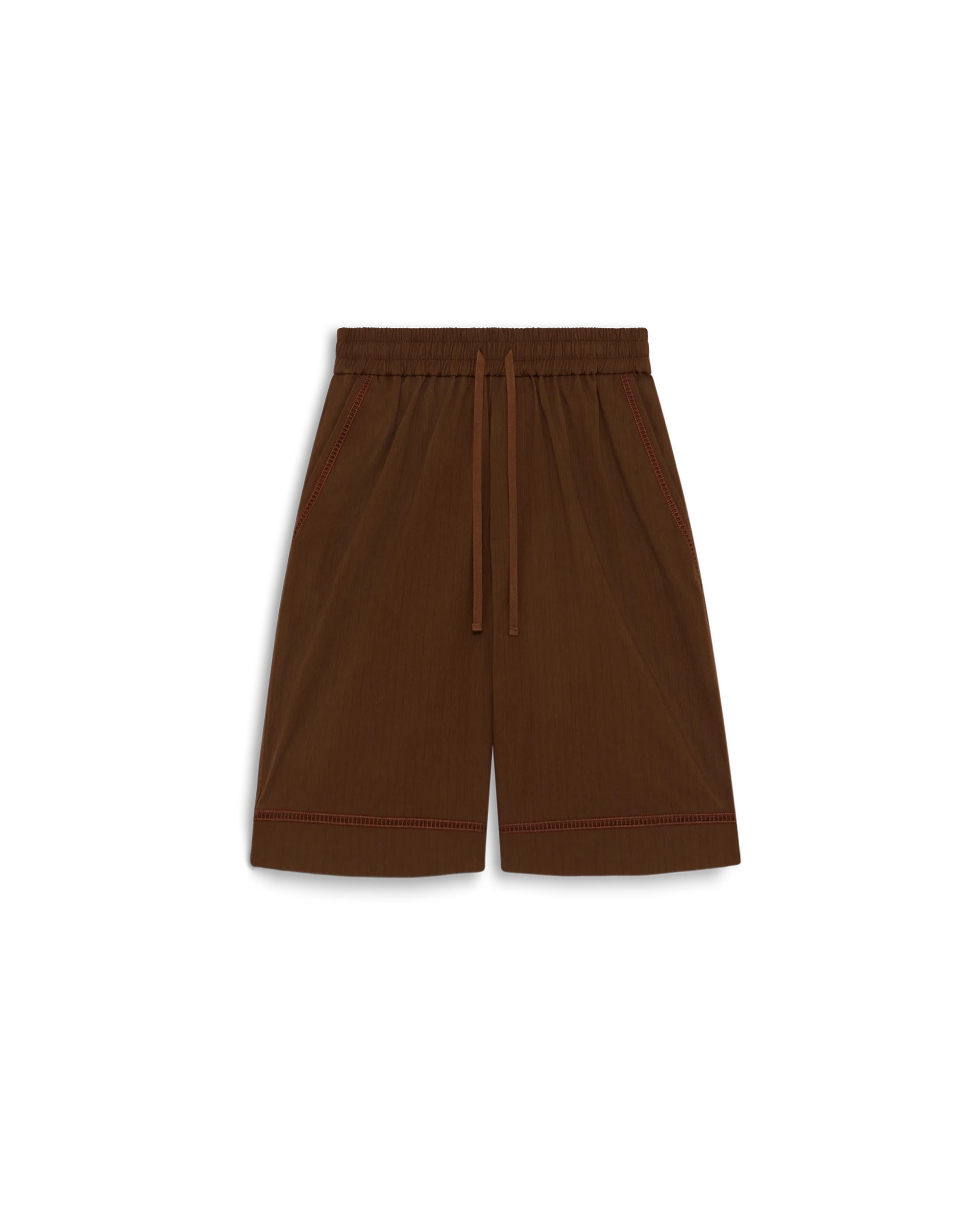 Drôle De Monsieur Short Elastiqué Jour Echelle Shorts braun Baumwolle