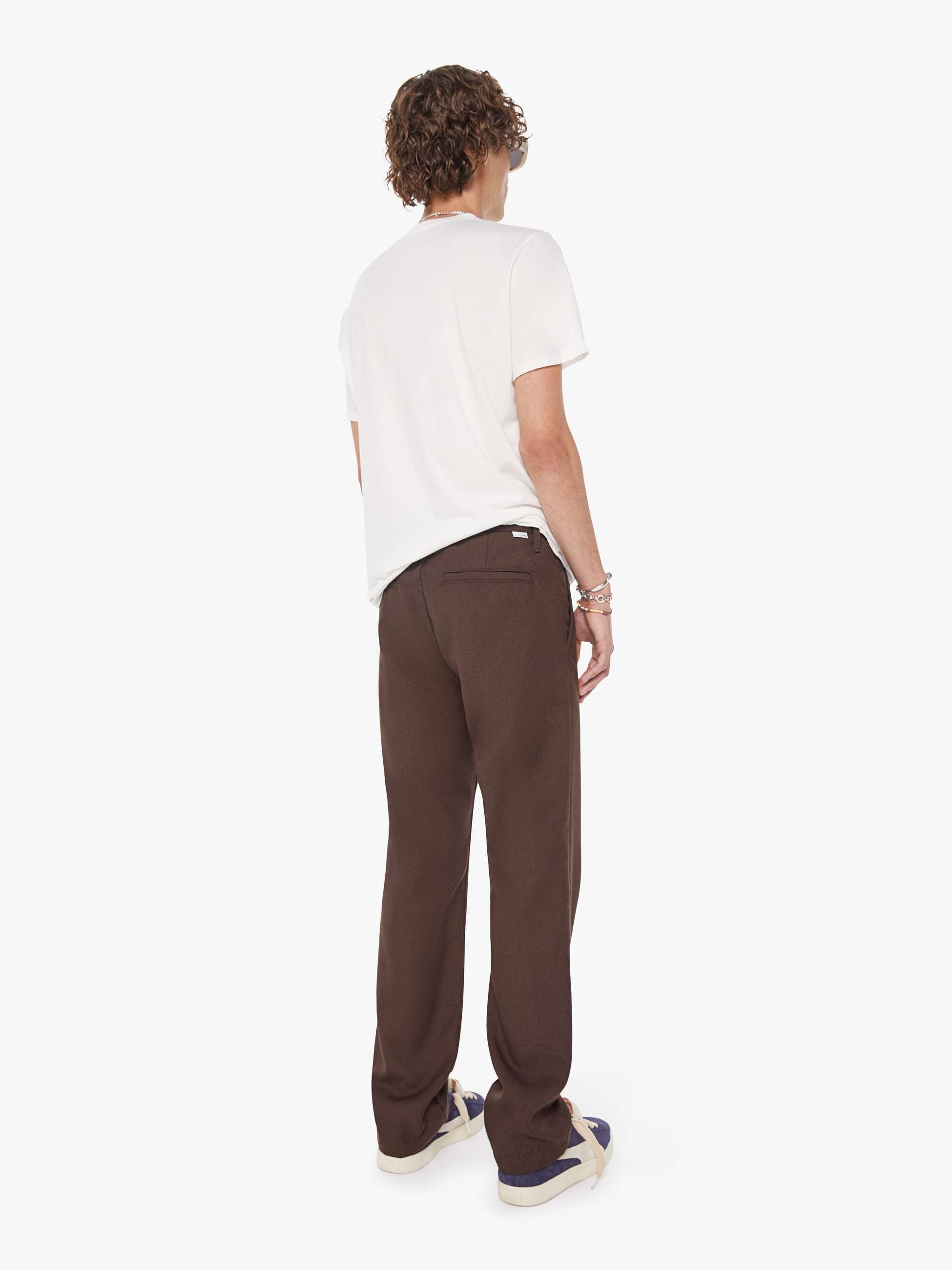 Mother The Duke Hose Dunkelbraun Herren Loose Straight