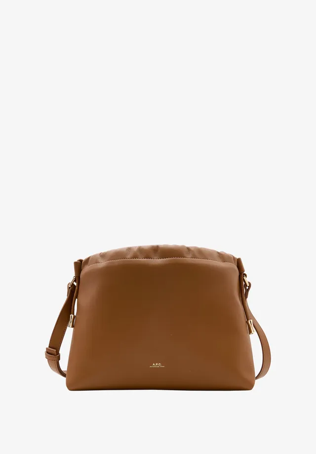 A.P.C. Ninon Tasche Umhängetasche TU Braun Glattlederoptik