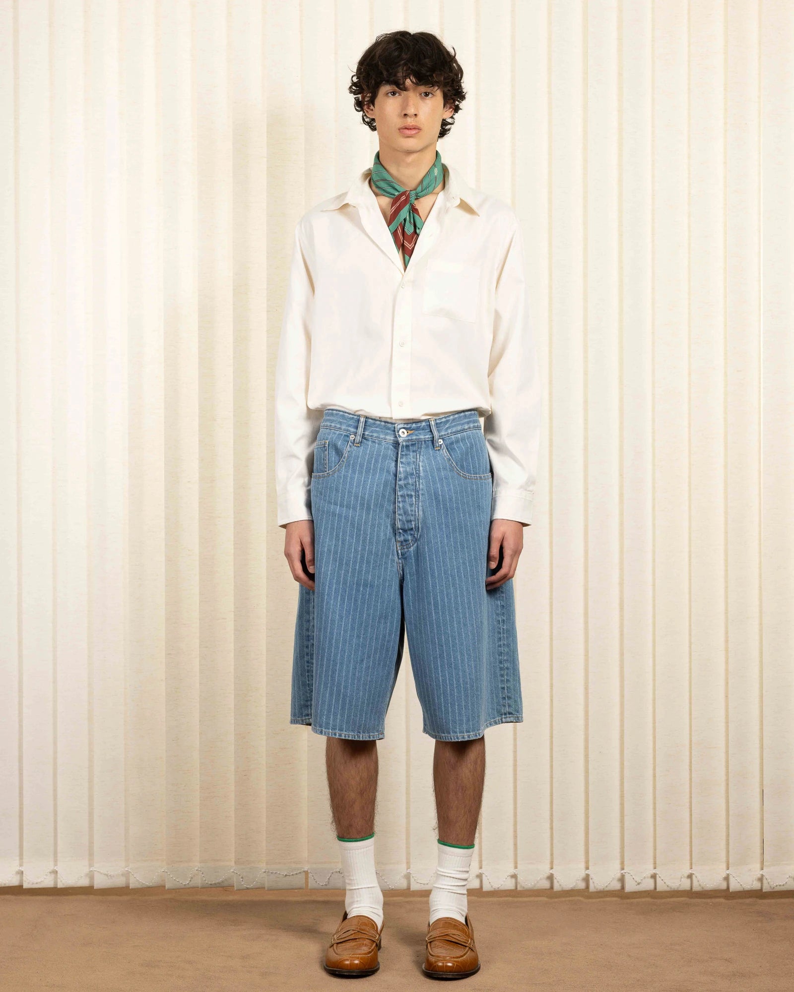 Drôle De Monsieur La Chemise Oxford Hemd Weiß Langarm