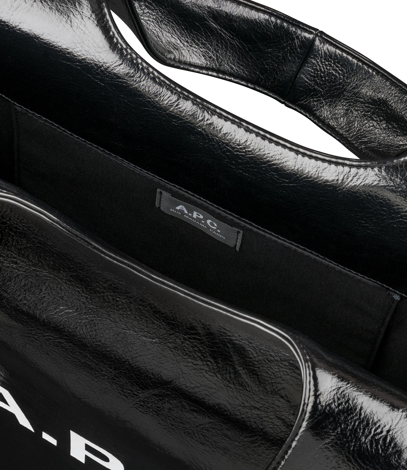 A.P.C. Ninon Stoffbeutel Tote Bag Recycling mit Reissverschluss
