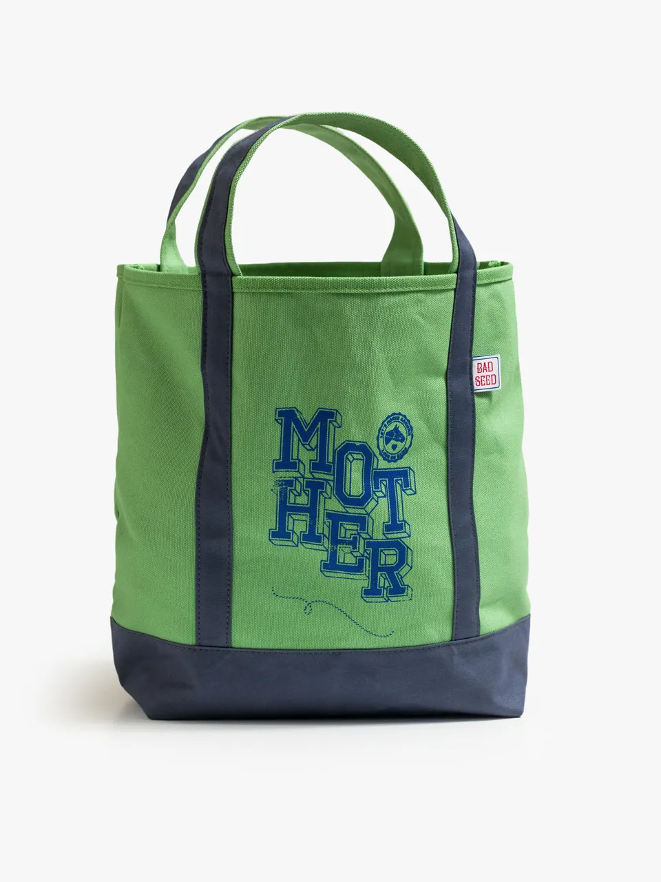 Mother The Canvas Tote Tasche Kelly Green Cobalt O/S