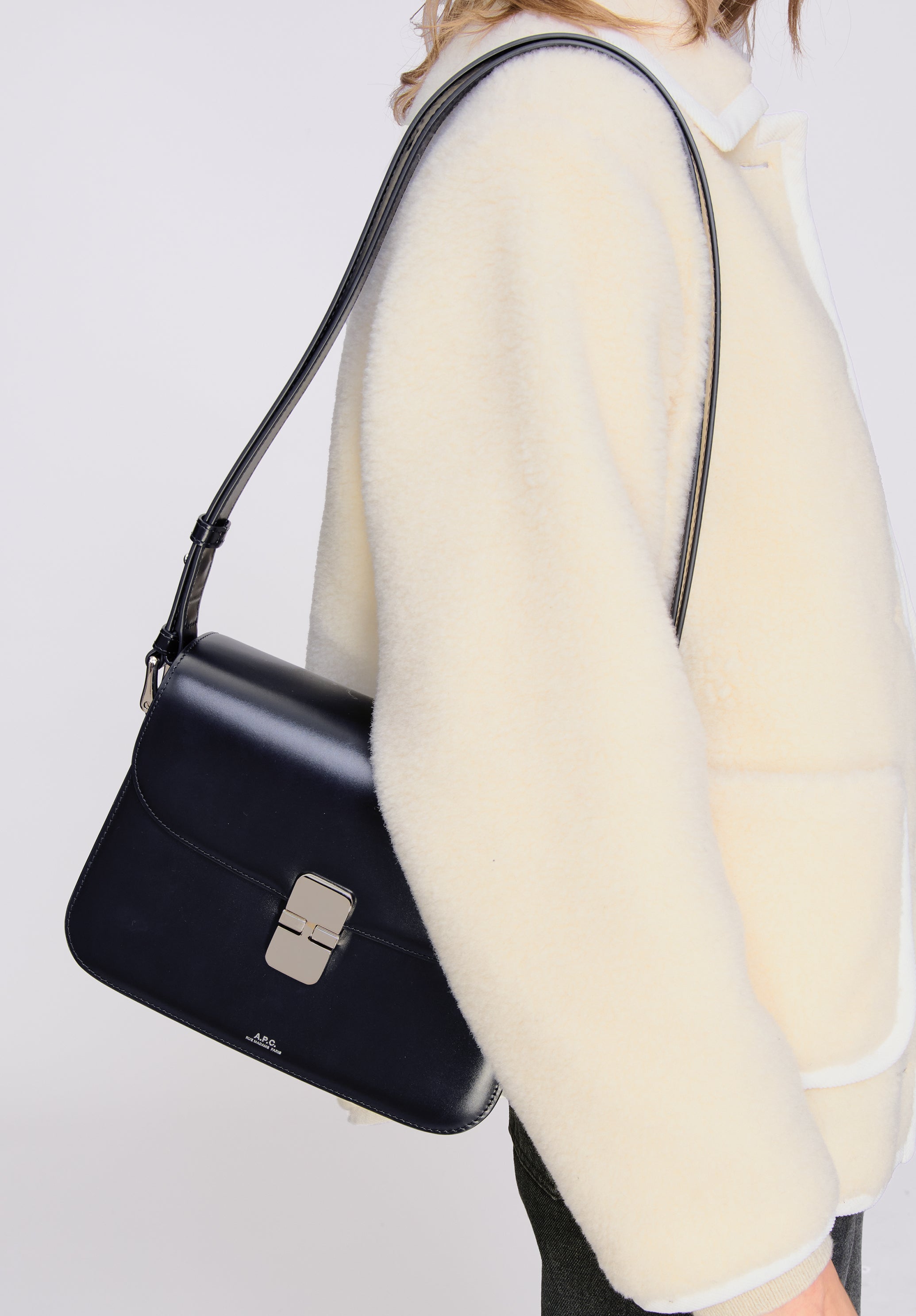 A.P.C. BAGS Grace Sac Tasche TU Kalbsleder