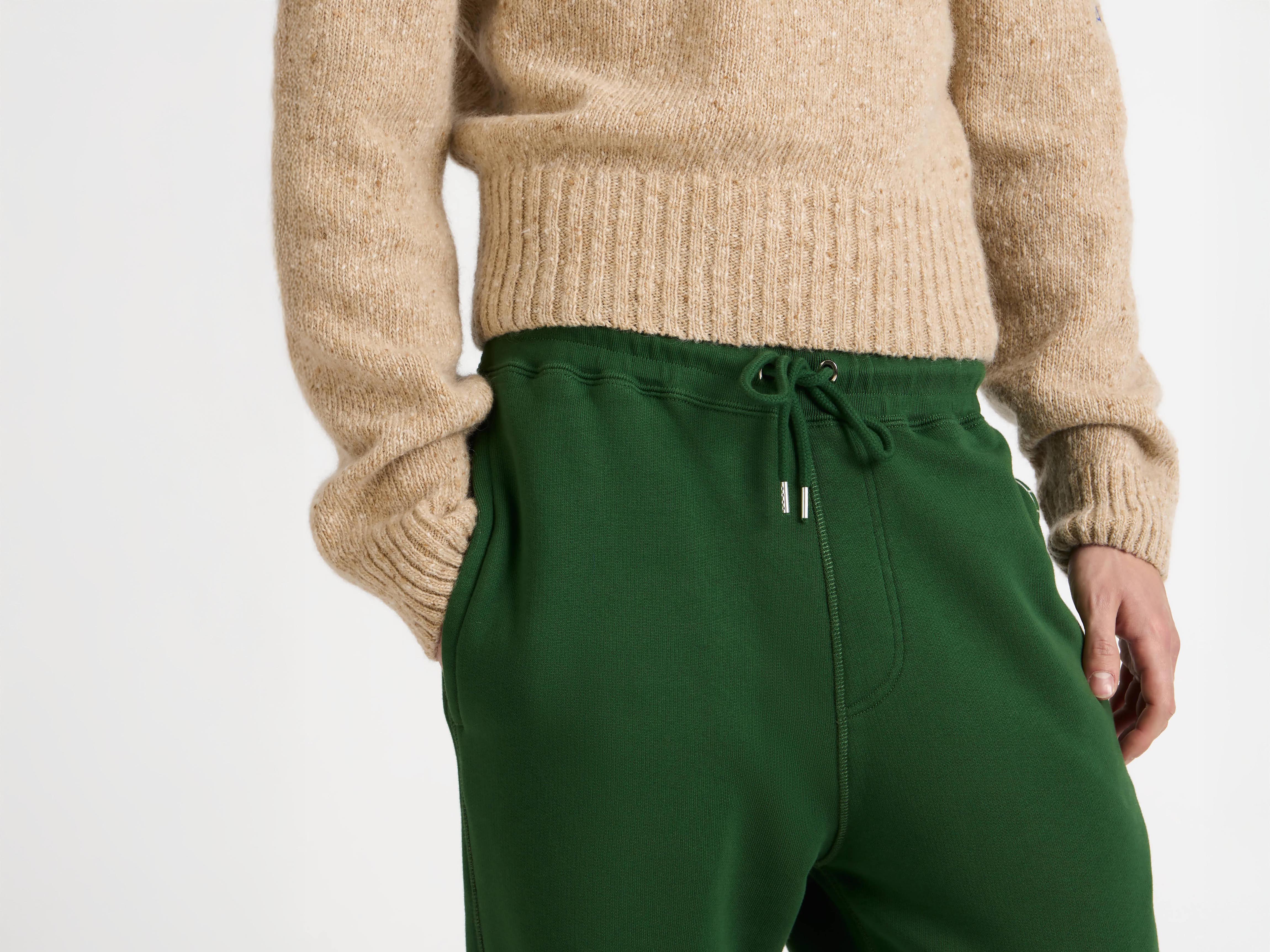 J.W.Anderson Cuffed Sweatpants Jogginghose Grün Jersey