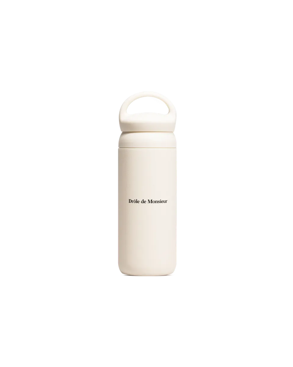Drôle De Monsieur La Gourde Trinkflasche Edelstahl Creme