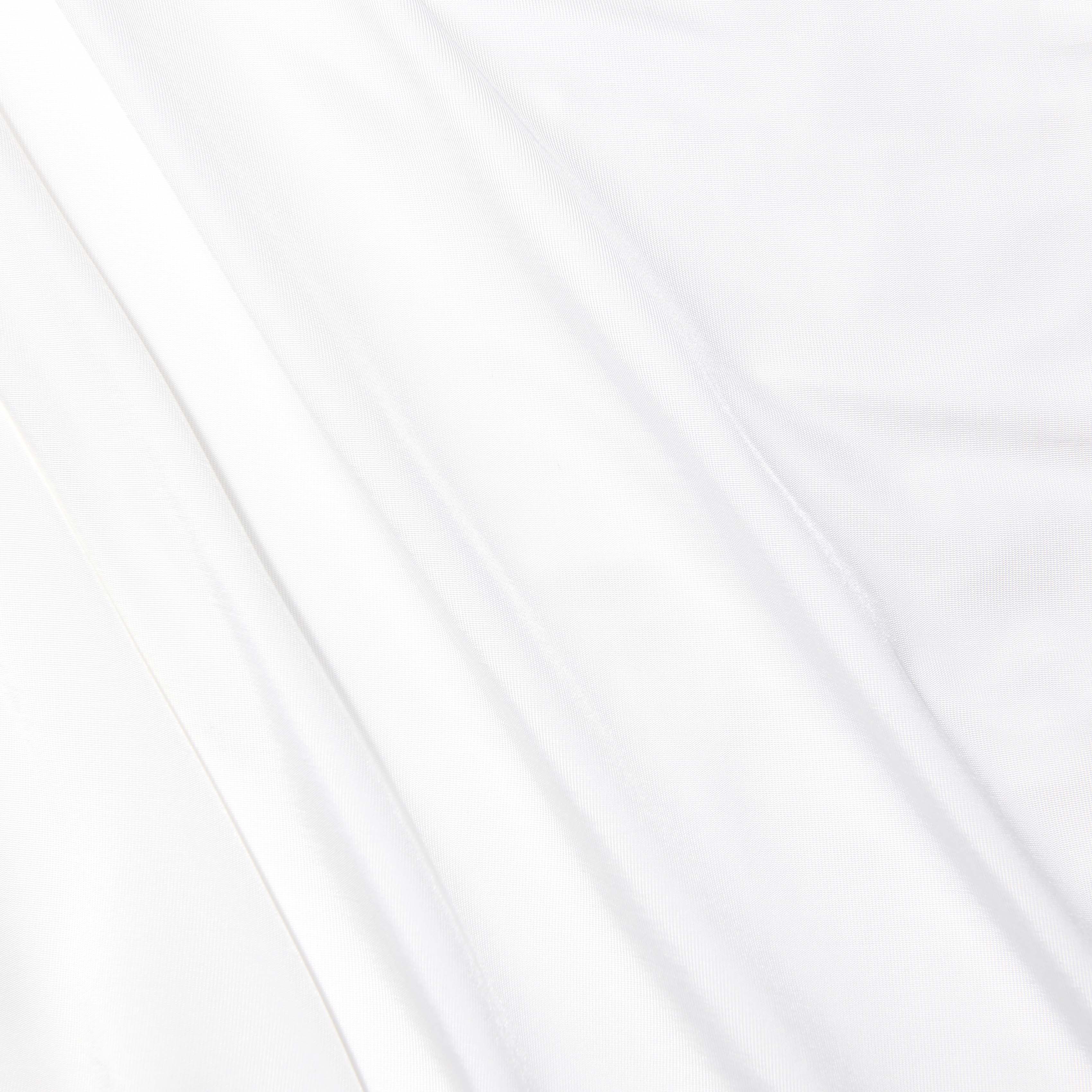 Self Portrait Tops White Jersey Drape Top Weiss UK 8
